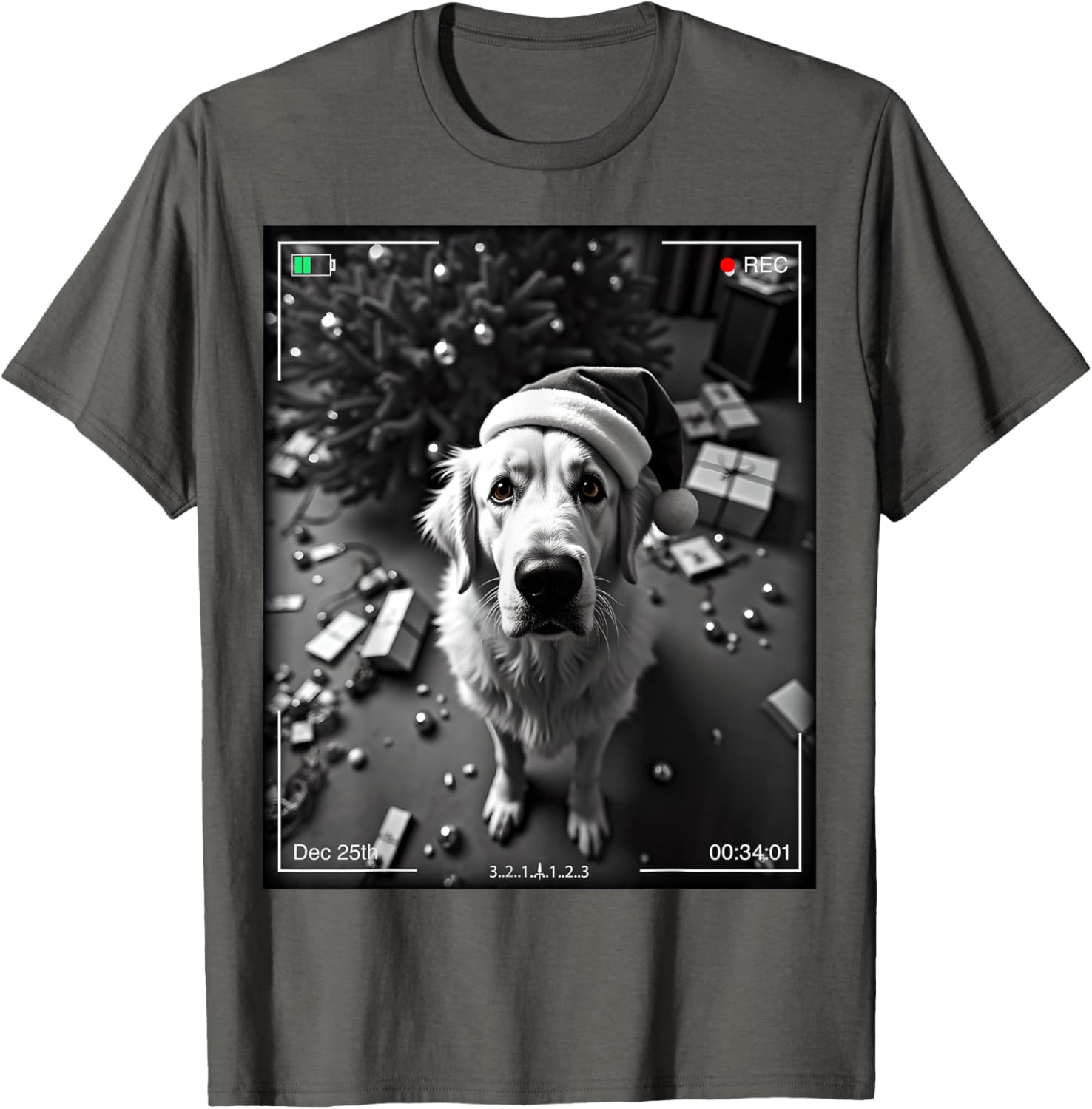 Cute Great Pyrenees Christmas T-Shirt for Dog Lovers and Festive Fun - 2