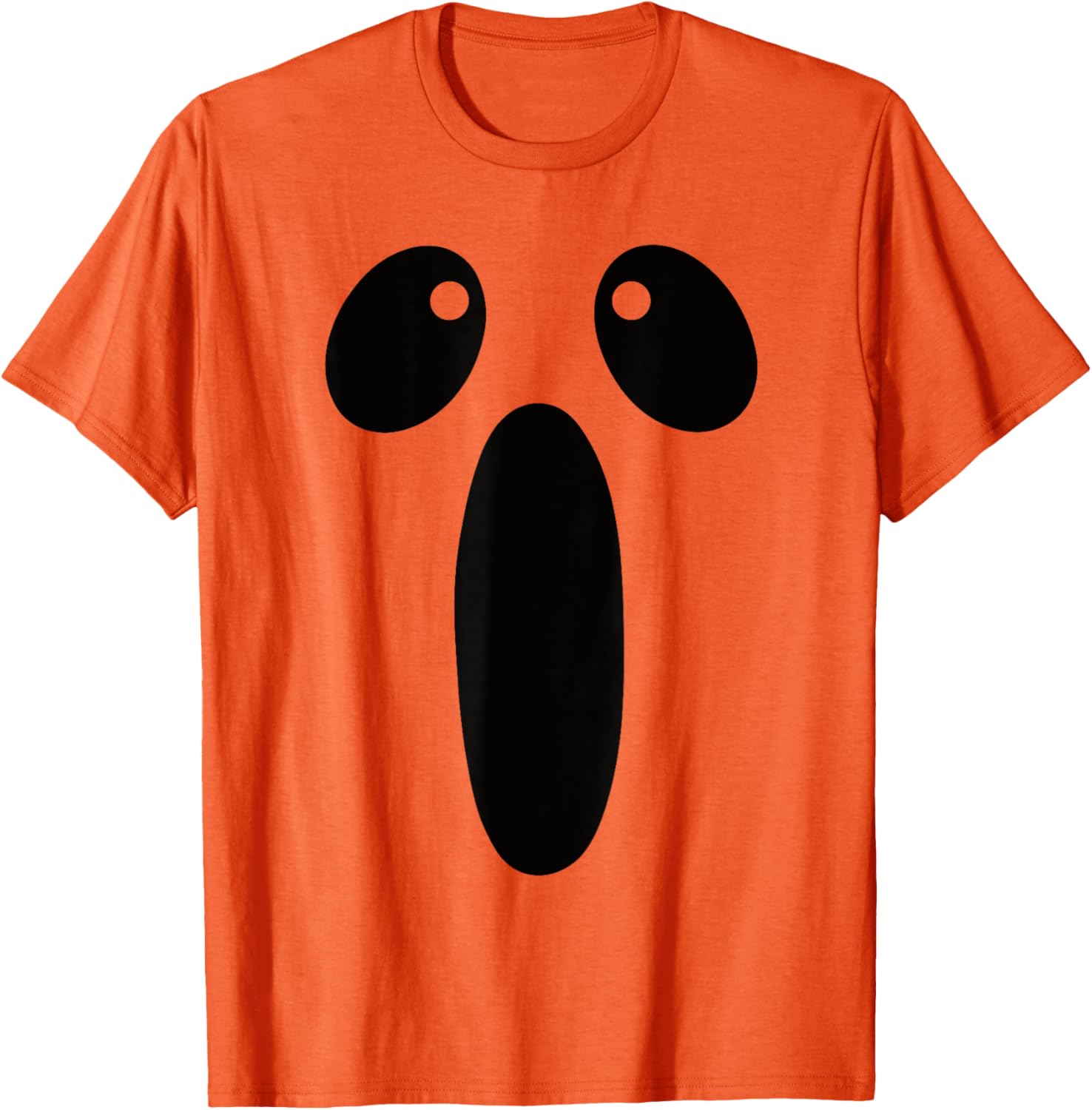 Funny Ghost Face Halloween Costume T-Shirt for Lazy Celebrations - 3