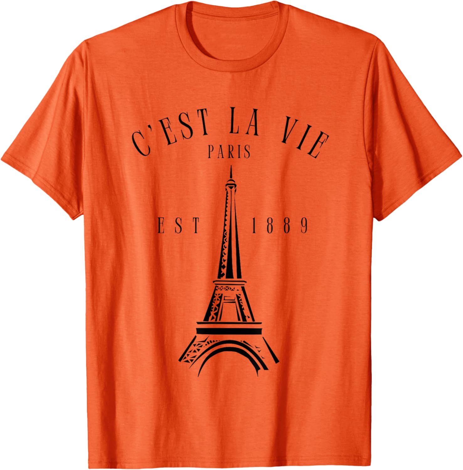 Vintage Eiffel Tower T-Shirt for Paris Lovers – C'est La Vie Style - 1