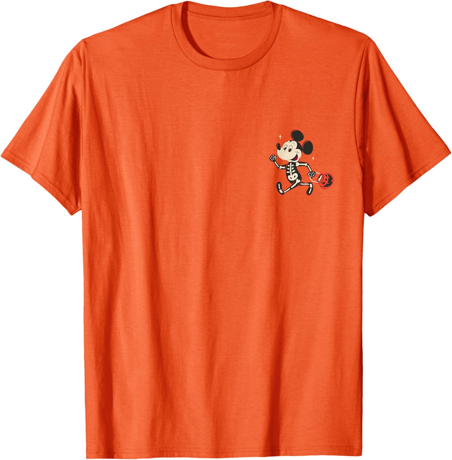 Disney Mickey Mouse Skeleton Halloween T-Shirt for Trick or Treat Fun - 18