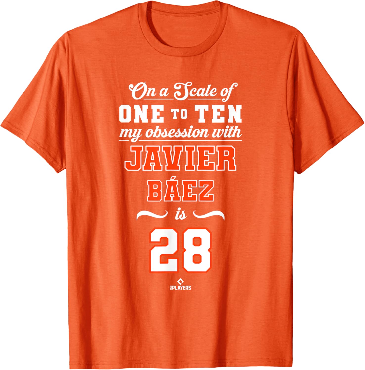 Obsession Javier Baez 28 Detroit MLBPA T-Shirt for Fans and Collectors - 4
