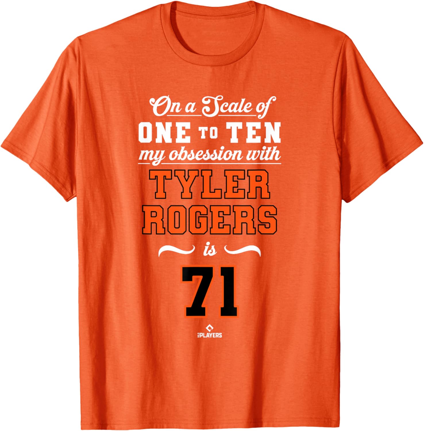 Obsession Tyler Rogers 71 San Francisco MLBPA T-Shirt for Fans - 4