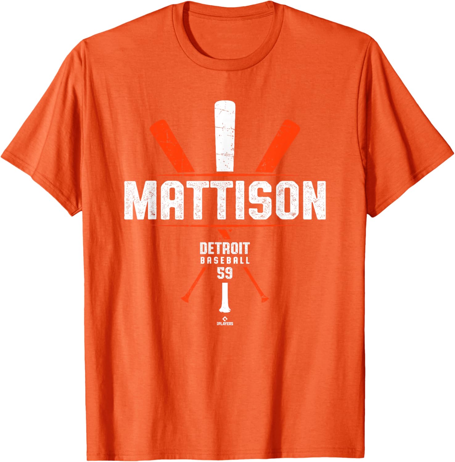 Vintage Tyler Mattison Detroit Baseball T-Shirt for Game Day Fun - 2
