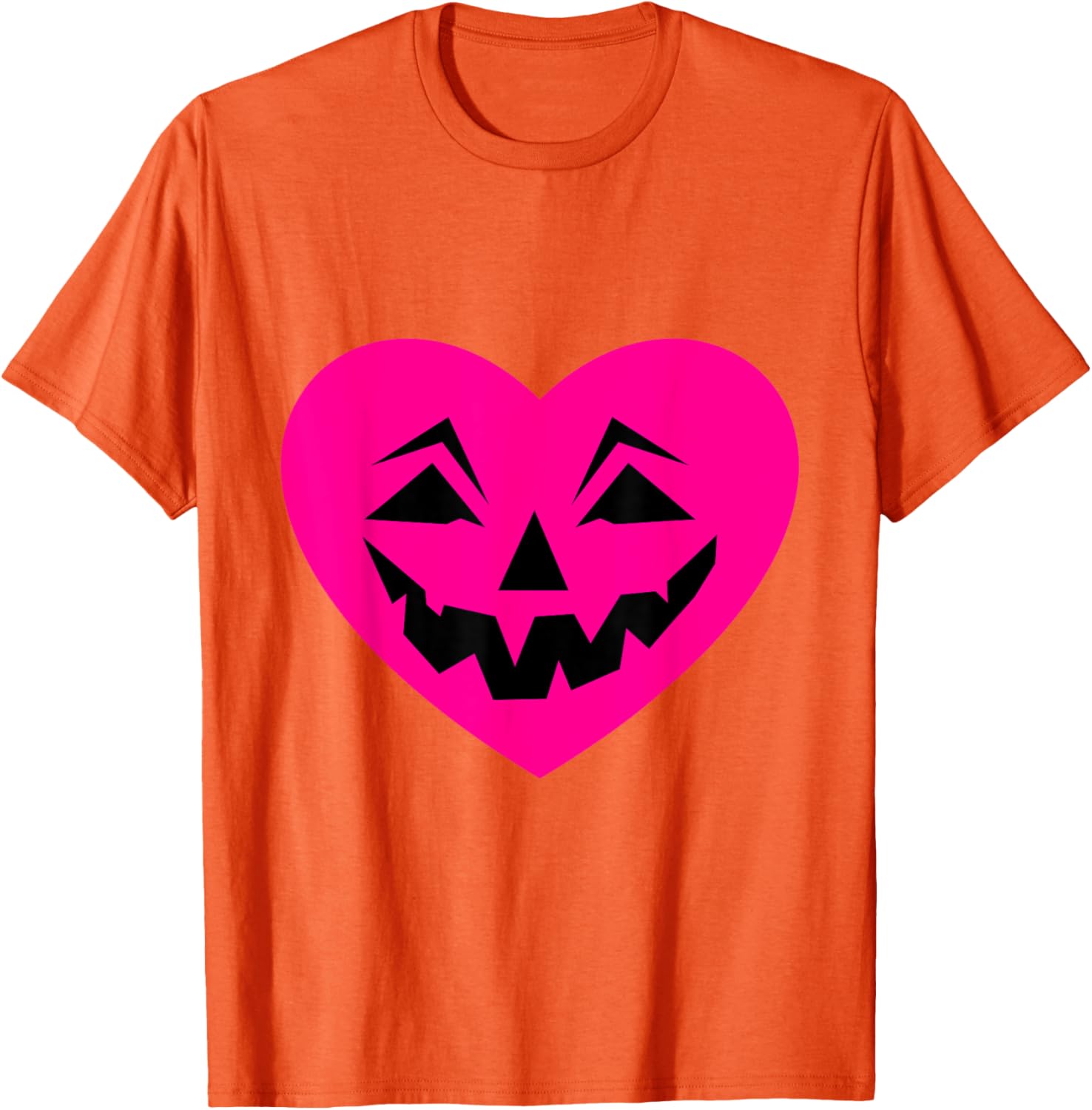 Pink Halloween Heart Goth T-Shirt for Creepy Ominous Valentine Style - 9