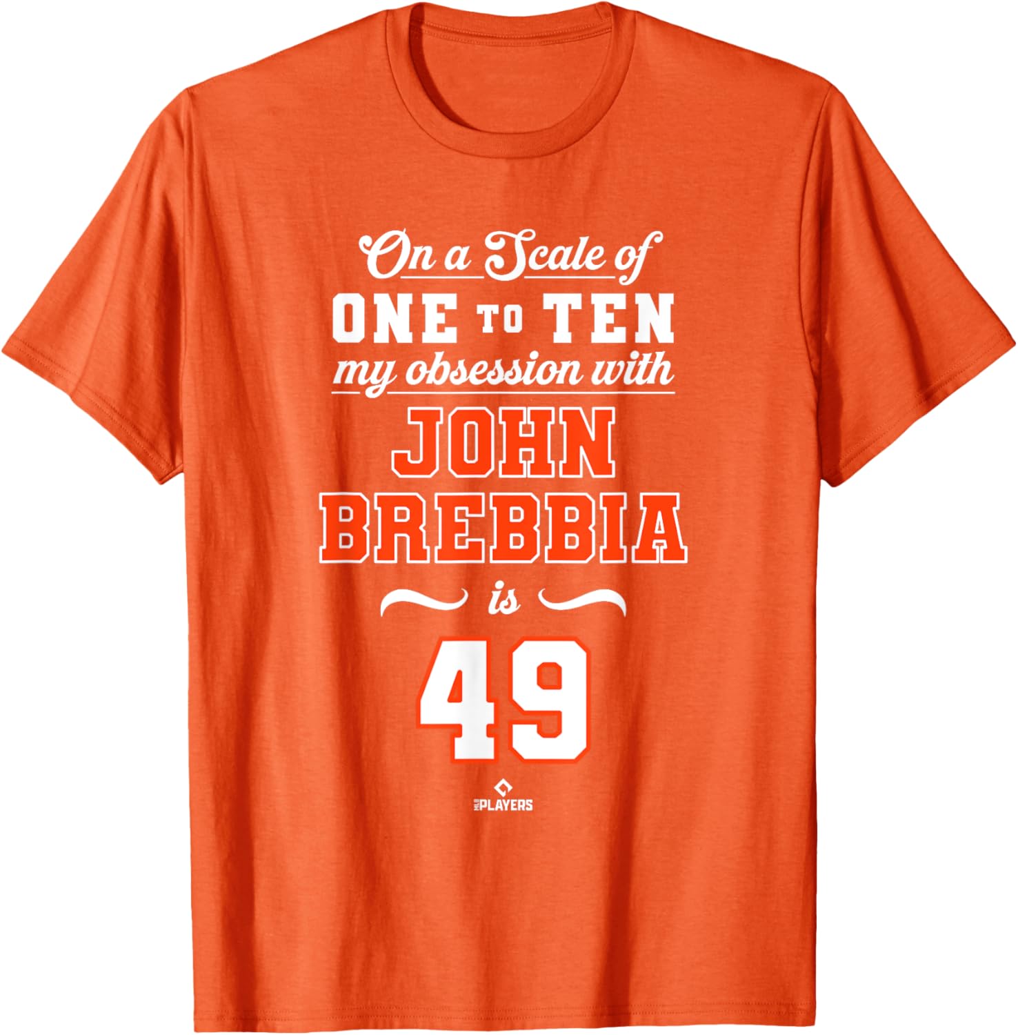 Obsession John Brebbia 49 Detroit MLBPA T-Shirt for Sports Fans - 4