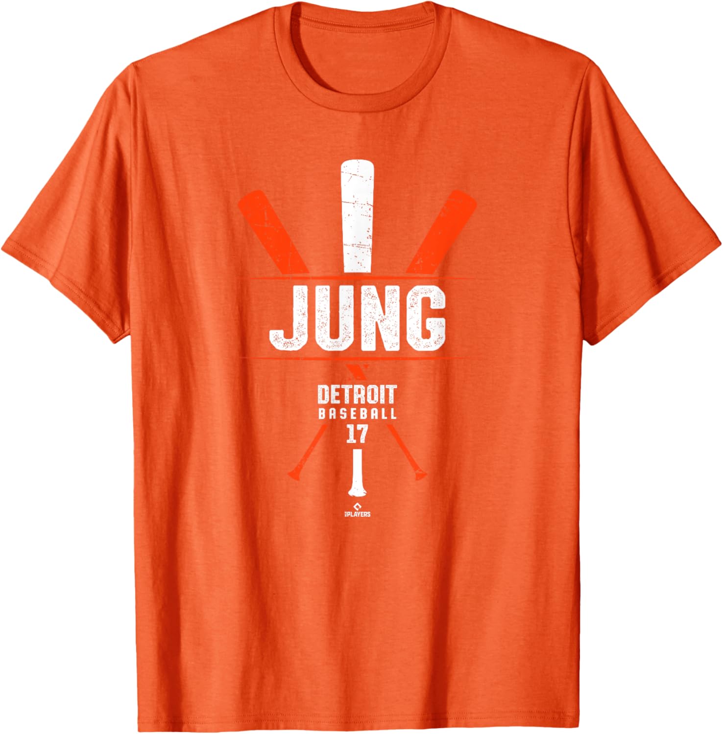 Vintage Detroit Baseball T-Shirt featuring Gameday Jace Jung Design - 2