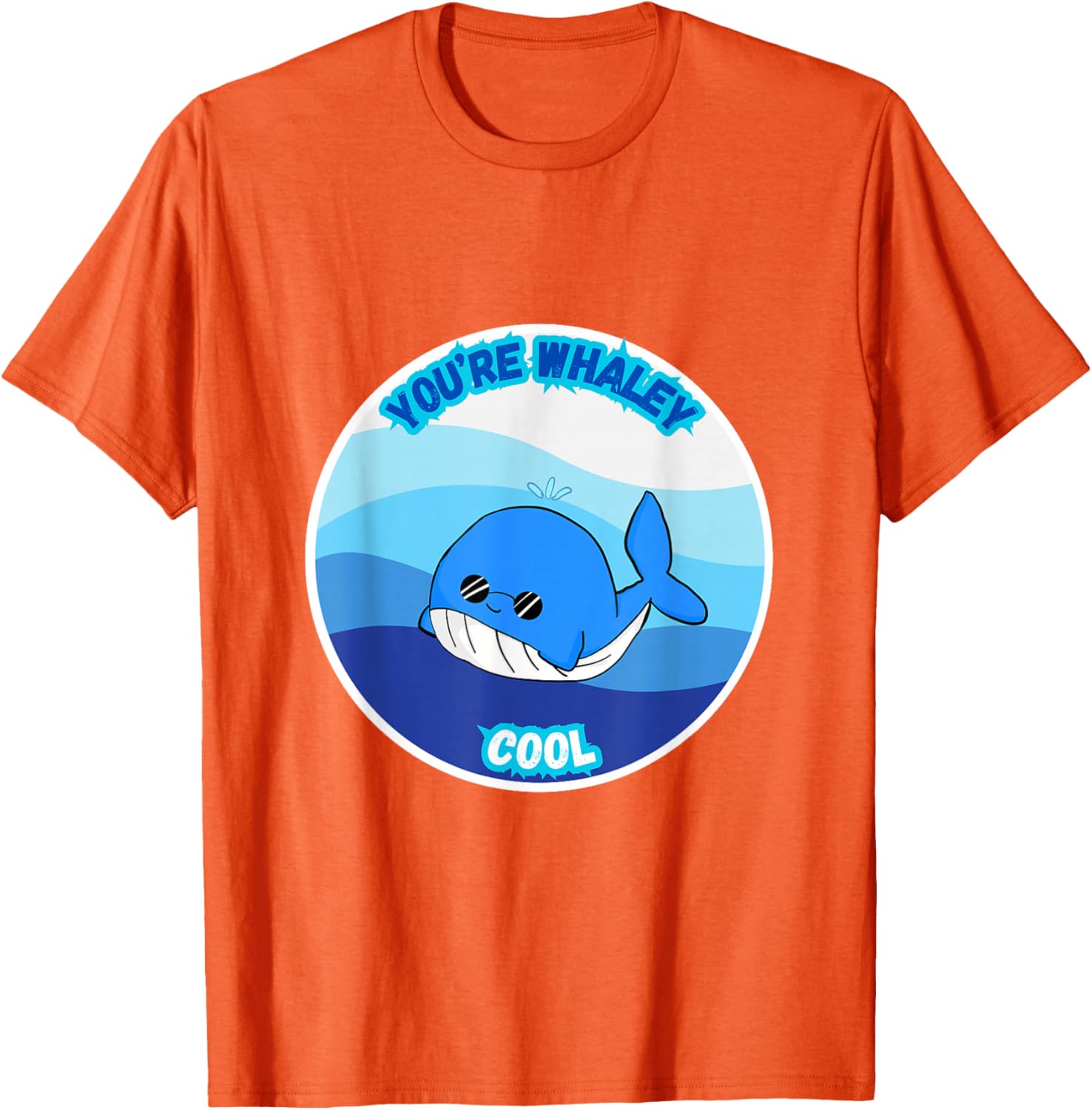 Whaley Cool Whale Graphic Tee Perfect for Ocean Lovers and Casual Wear - 20