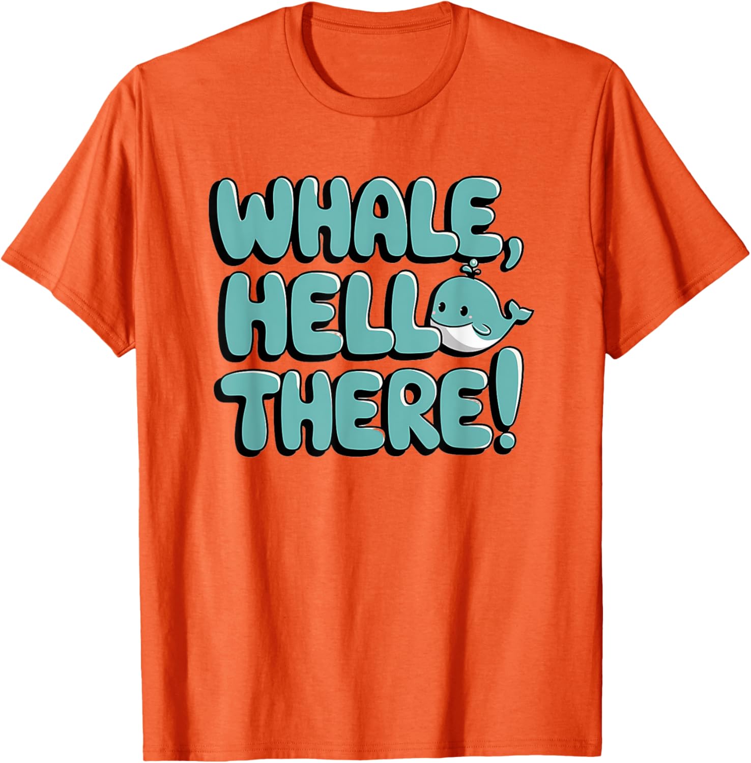 Whale Hello There Cute Ocean Pun T-Shirt for Animal Lovers - 24
