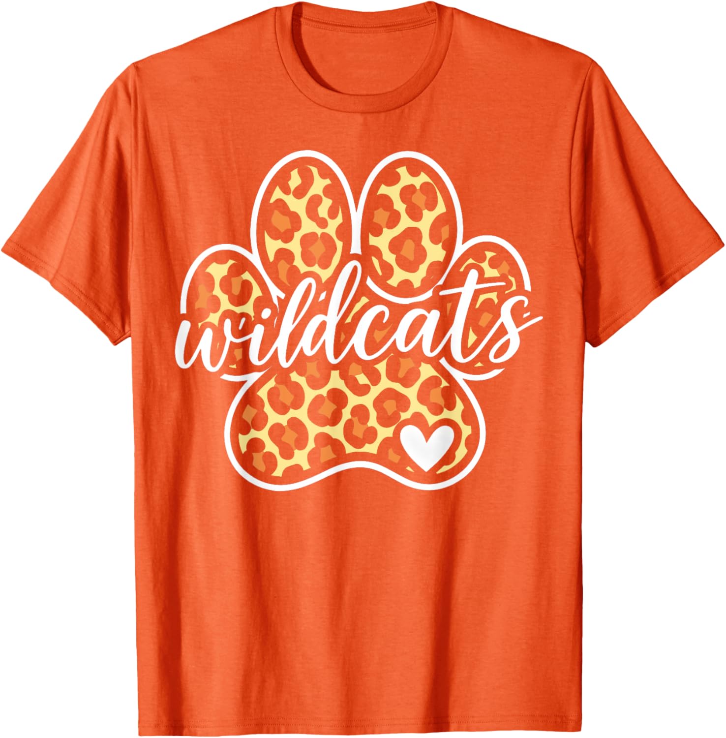 Wildcats Heart Vintage T-Shirt for Men, Women, Kids - Cool Graphic Tee - 10