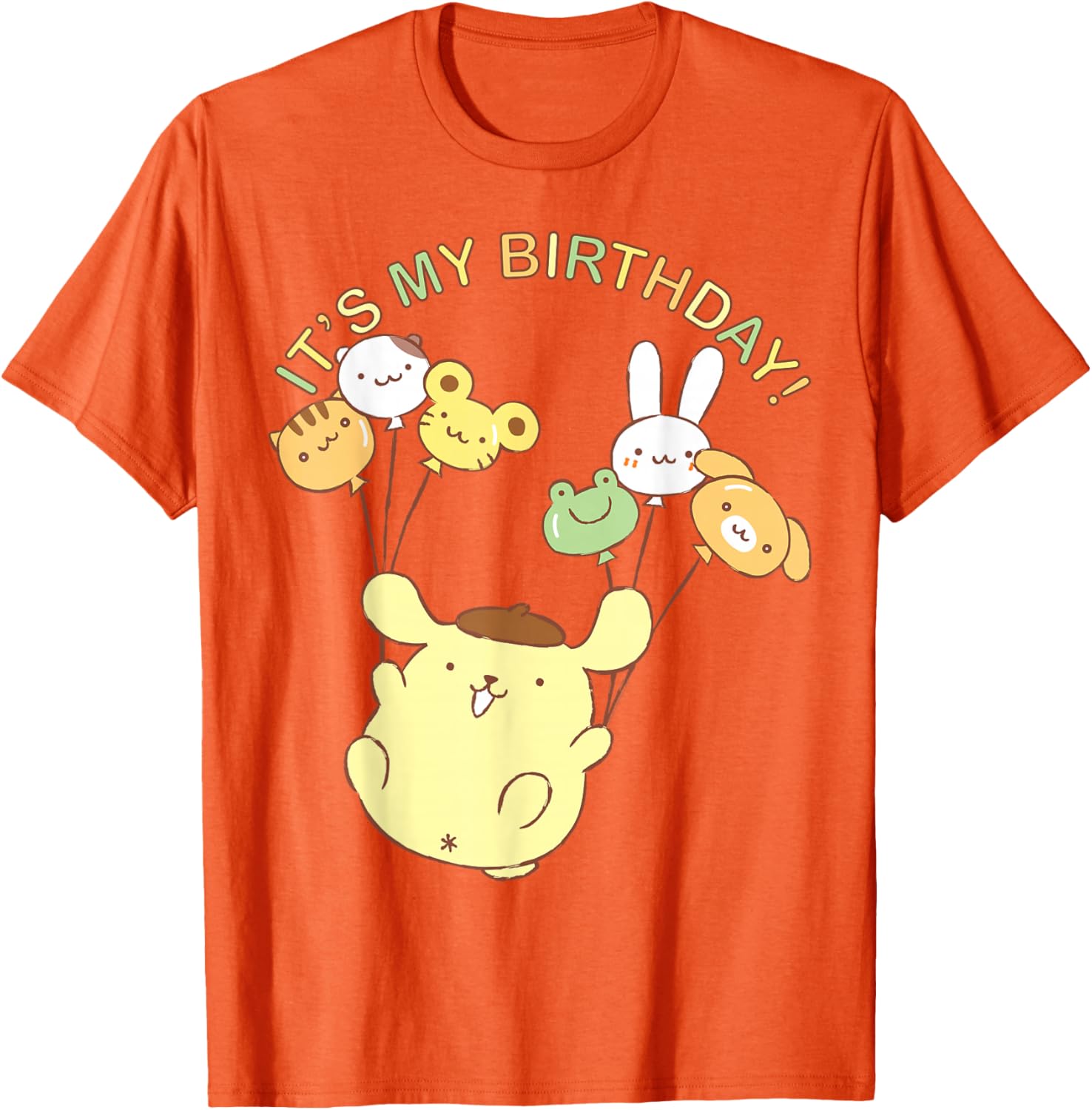 Pompompurin It's My Birthday T-Shirt Cute Design for Celebrations - 5