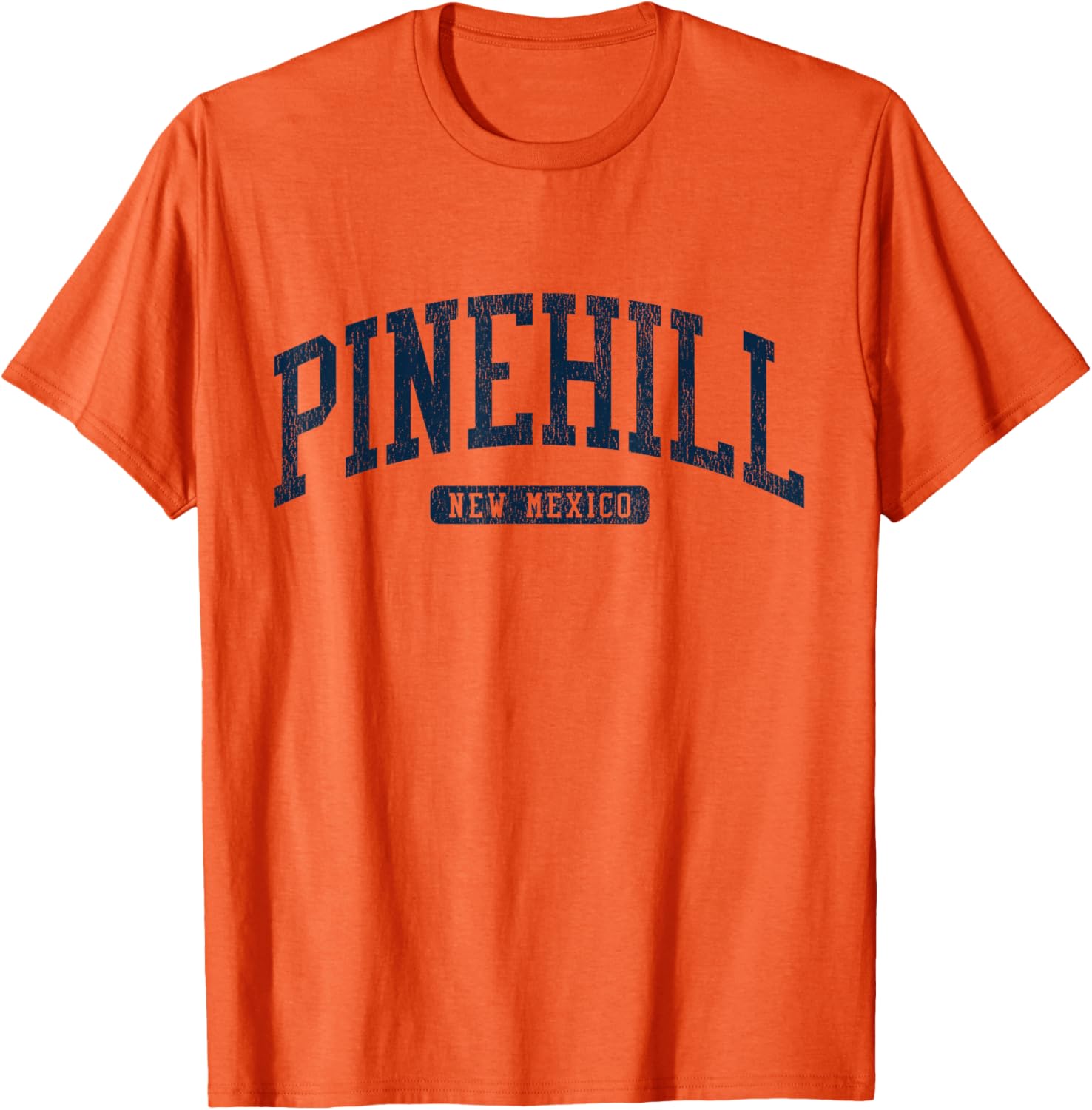 Pinehill New Mexico College Style Blue T-Shirt for Students and Fans - 4