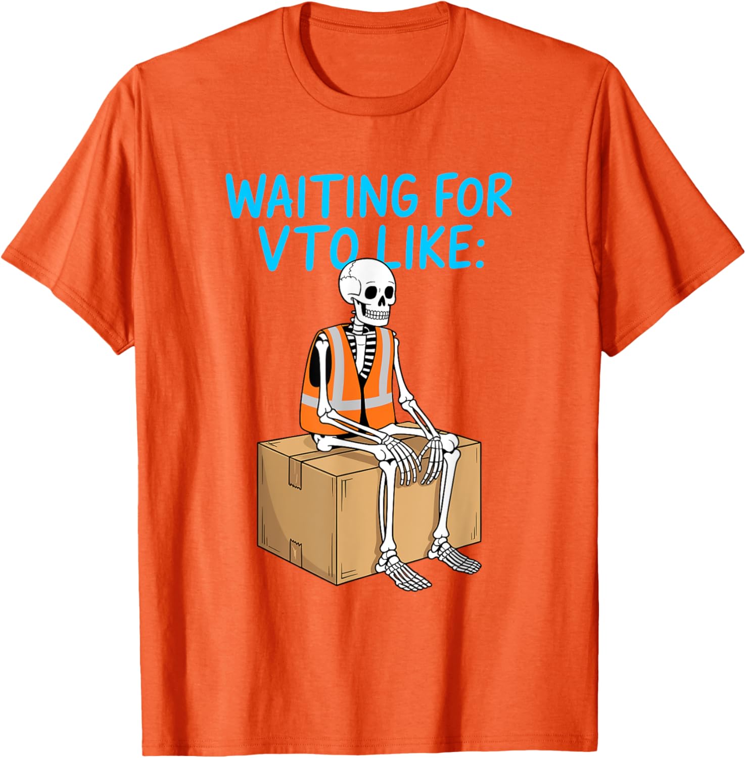 VTO Coworker Associate Skeleton T-Shirt for Fun Office Vibes - 7