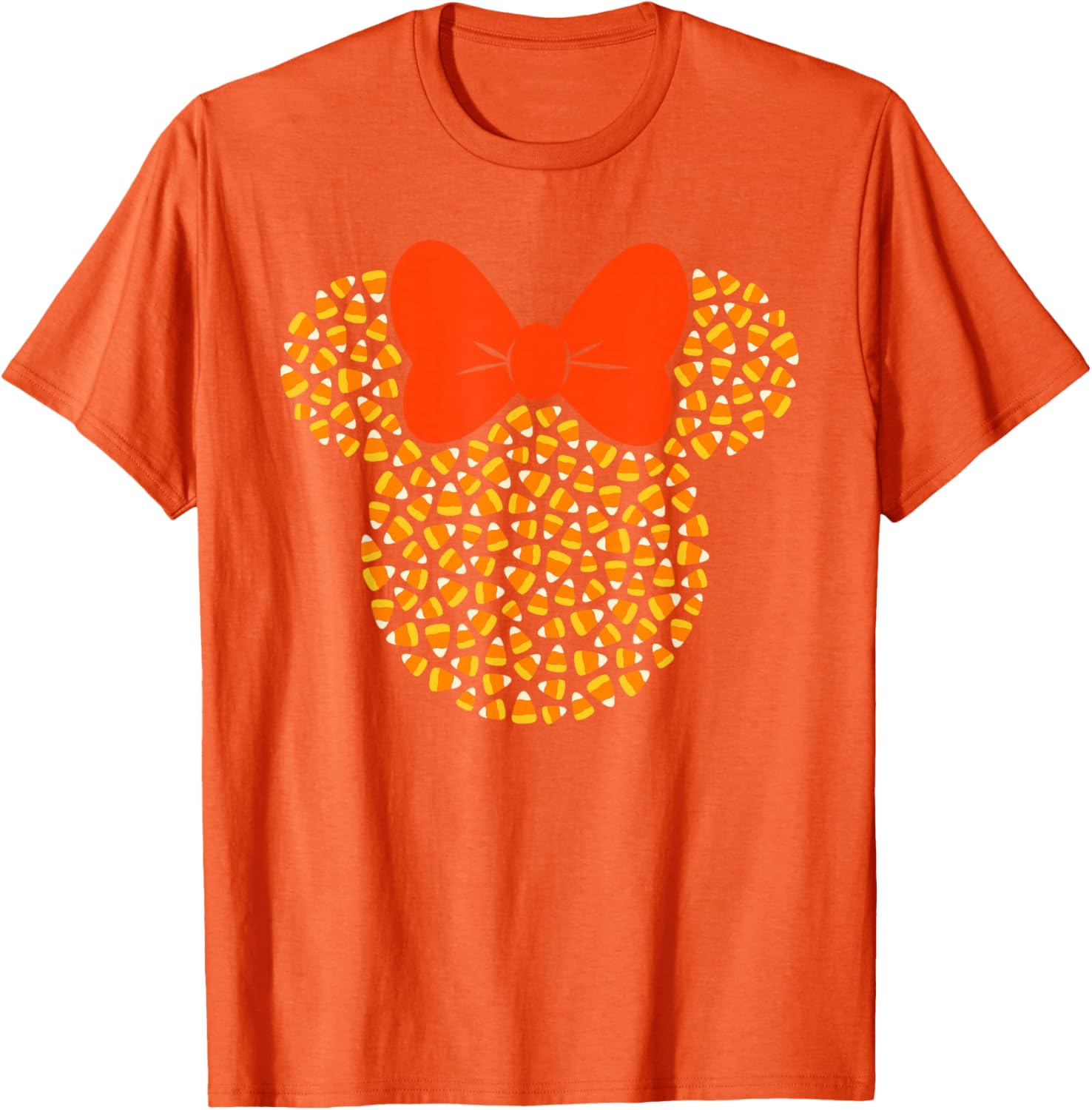 Disney Minnie Mouse Candy Corn Halloween T-Shirt for Fun Fall Celebrations - 7
