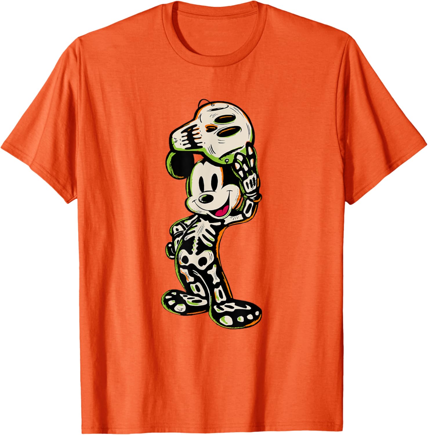 Disney Mickey Skeleton Halloween T-Shirt for Kids and Adults - 4
