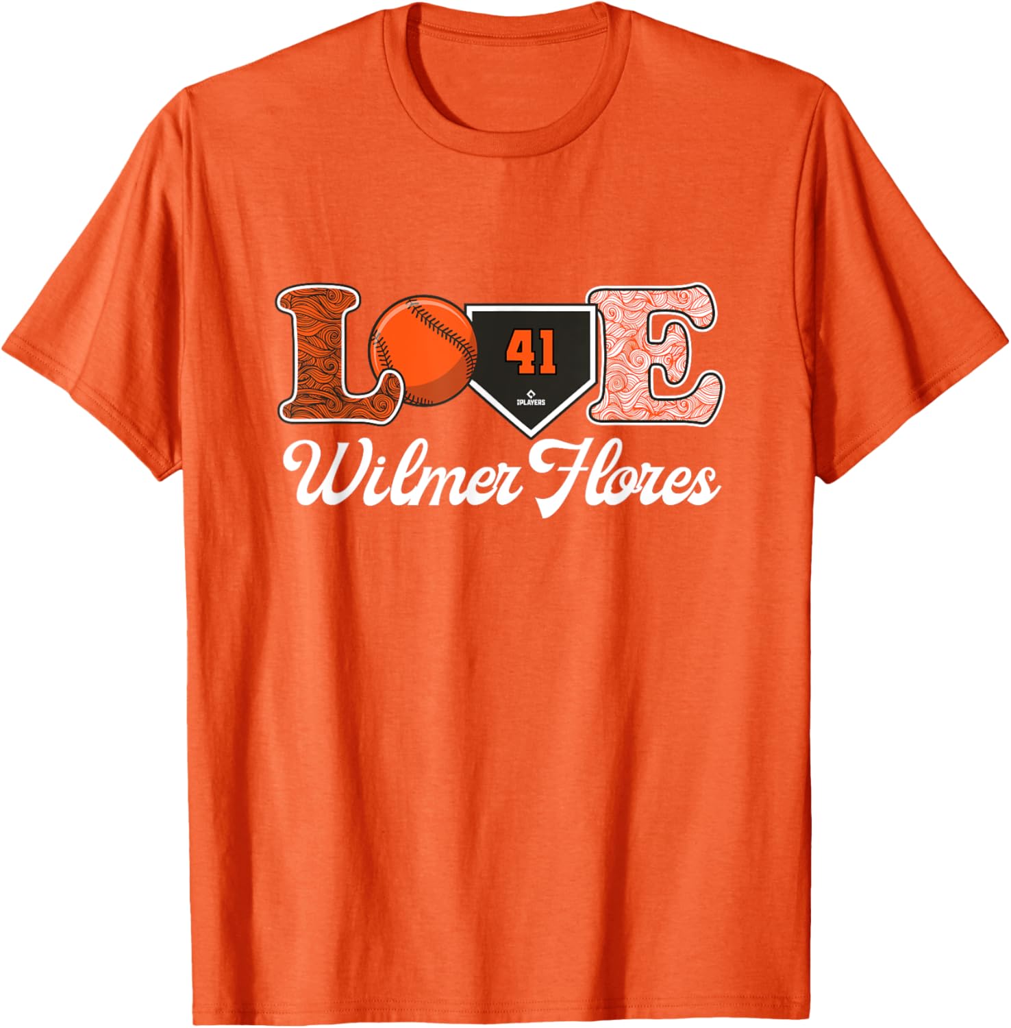 Wilmer Flores San Francisco Giants MLB T-Shirt for Baseball Fans - 2