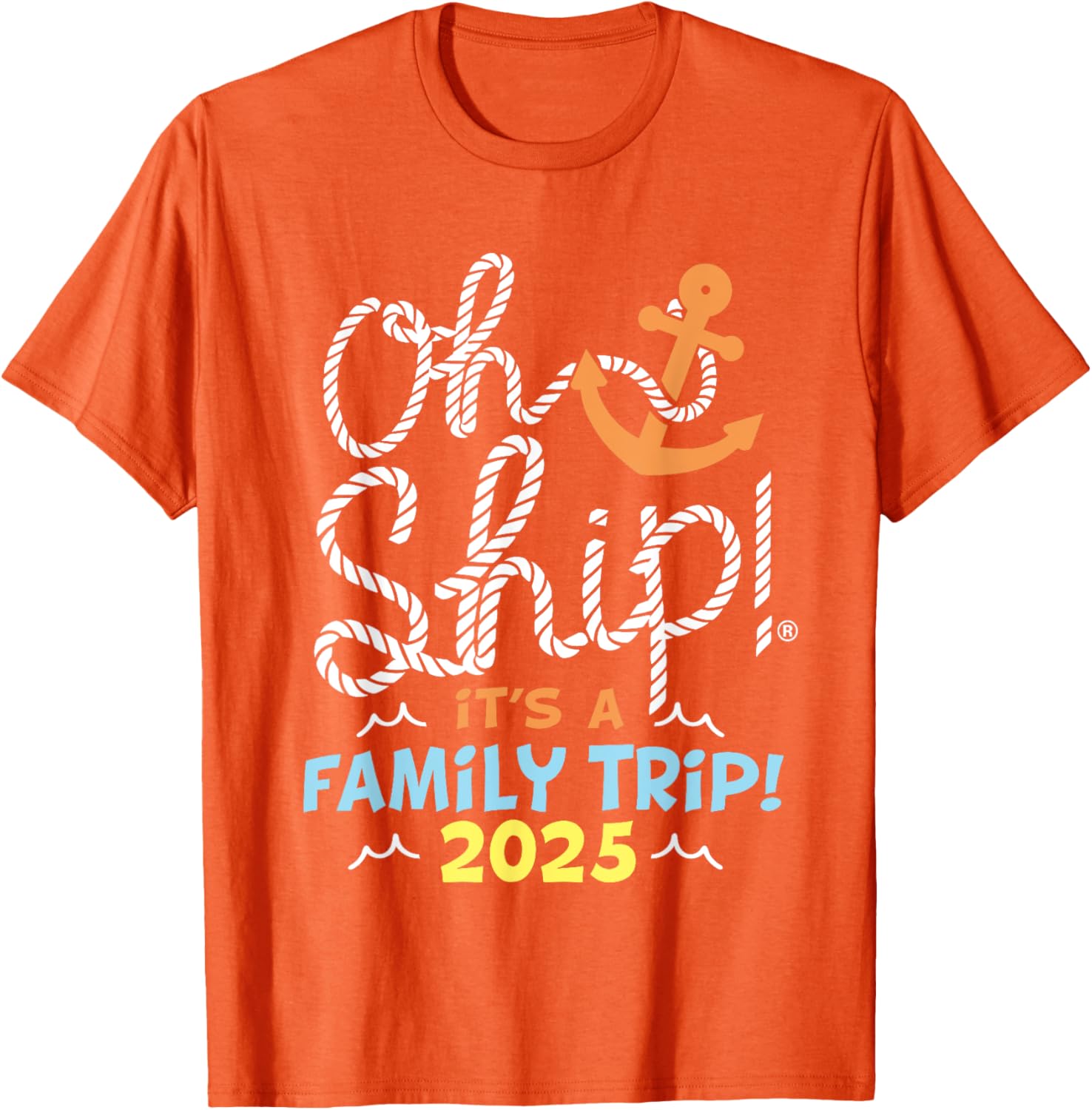 Oh Ship It's a Family Trip 2025 Matching Cruise T-Shirt for All Ages - 12
