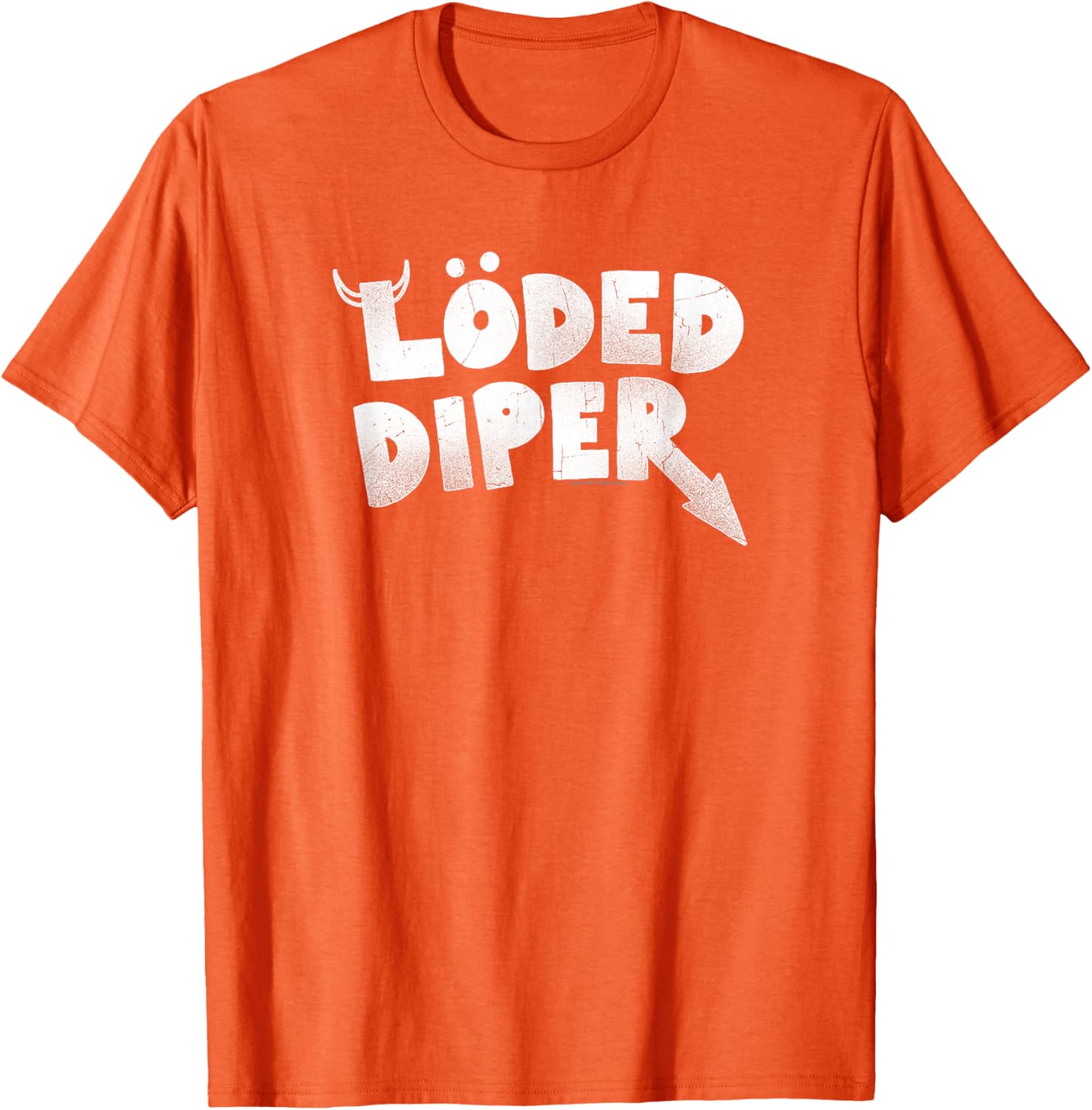 Wimpy Kid LÖDED DIPER Distressed Logo T-Shirt for Fun Style - 2