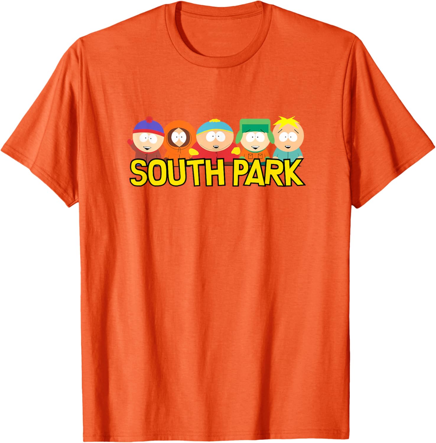 South Park Gang Logo T-Shirt for Trendy Fans - Fun and Comfortable Style - 5