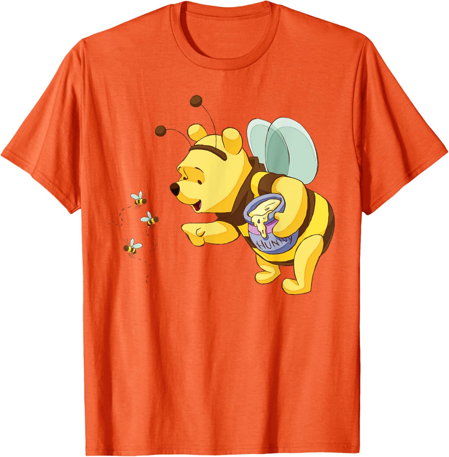 Winnie the Pooh Honey Bee Costume T-Shirt for Kids and Adults - 1