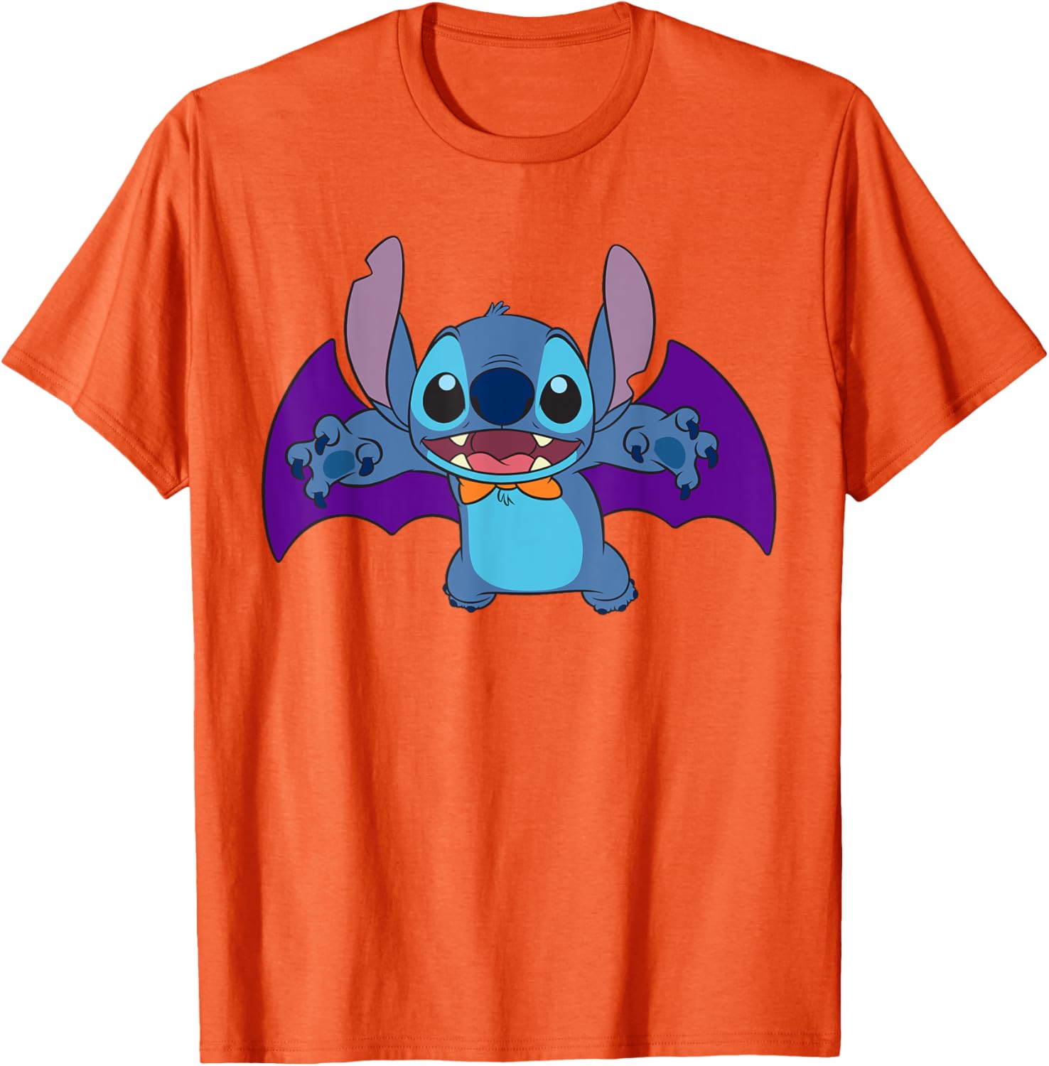 Disney Stitch Halloween Bat Costume T-Shirt for Fun Spooky Celebrations - 9