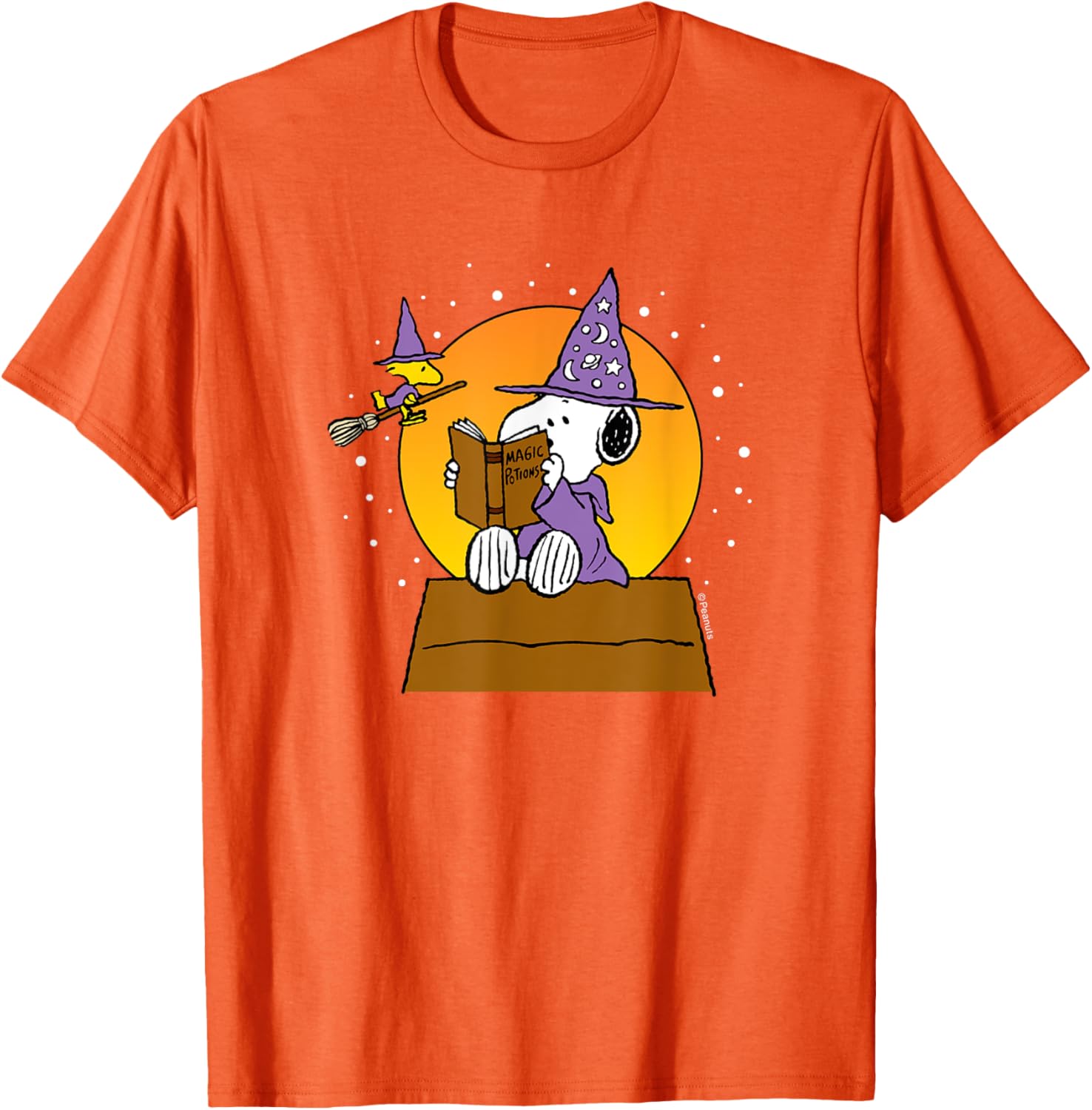 Wizard Snoopy Halloween T-Shirt for Peanuts Fans - Fun and Stylish Tee - 2