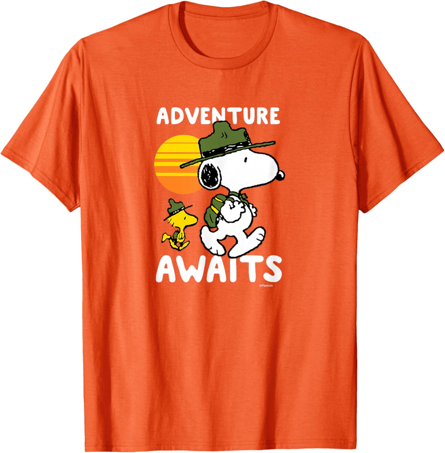 Peanuts Snoopy Adventure Awaits T-Shirt for Fun-Loving Fans - 2
