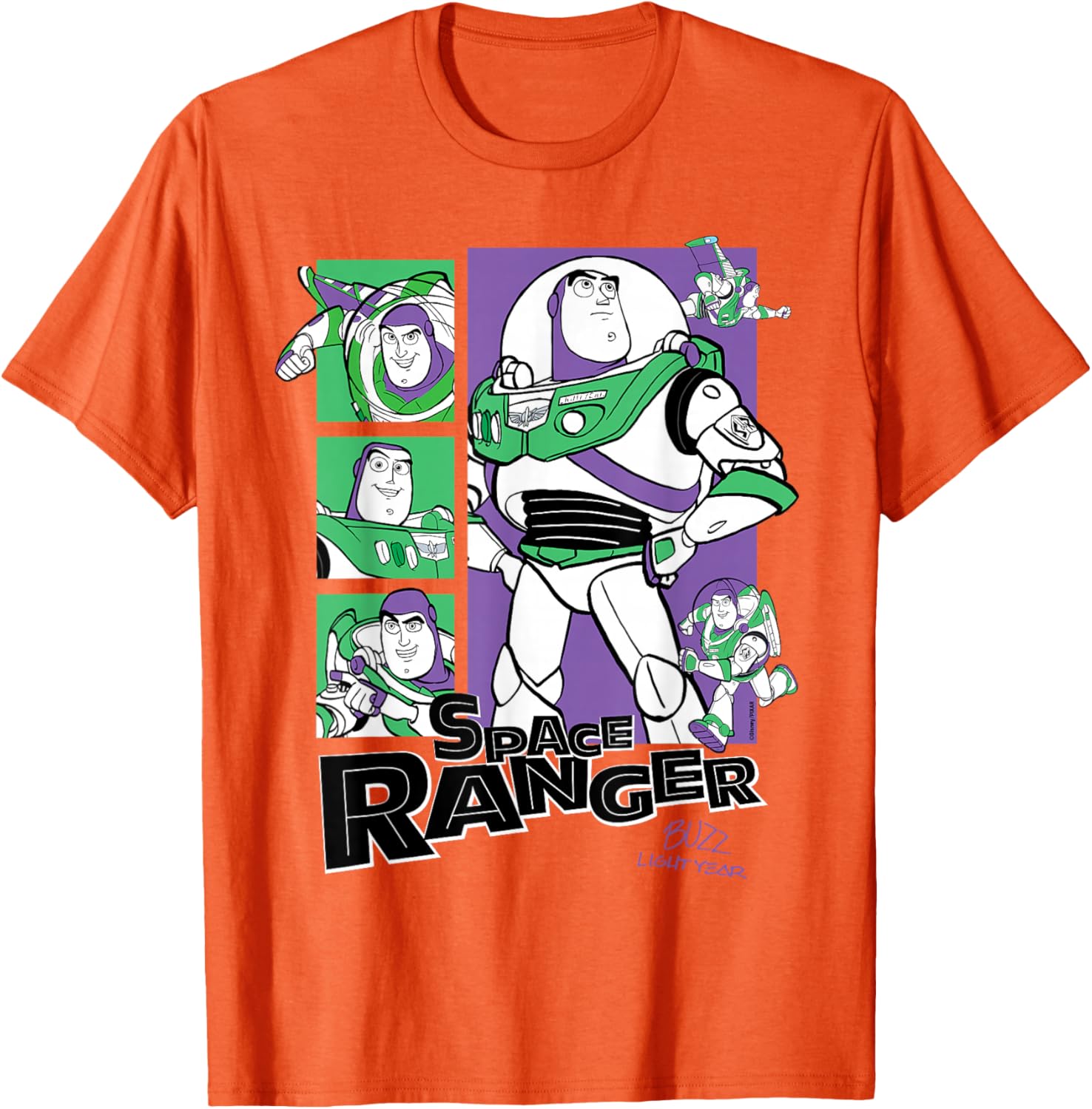 Toy Story Buzz Lightyear Signature T-Shirt for Kids and Adults - 15