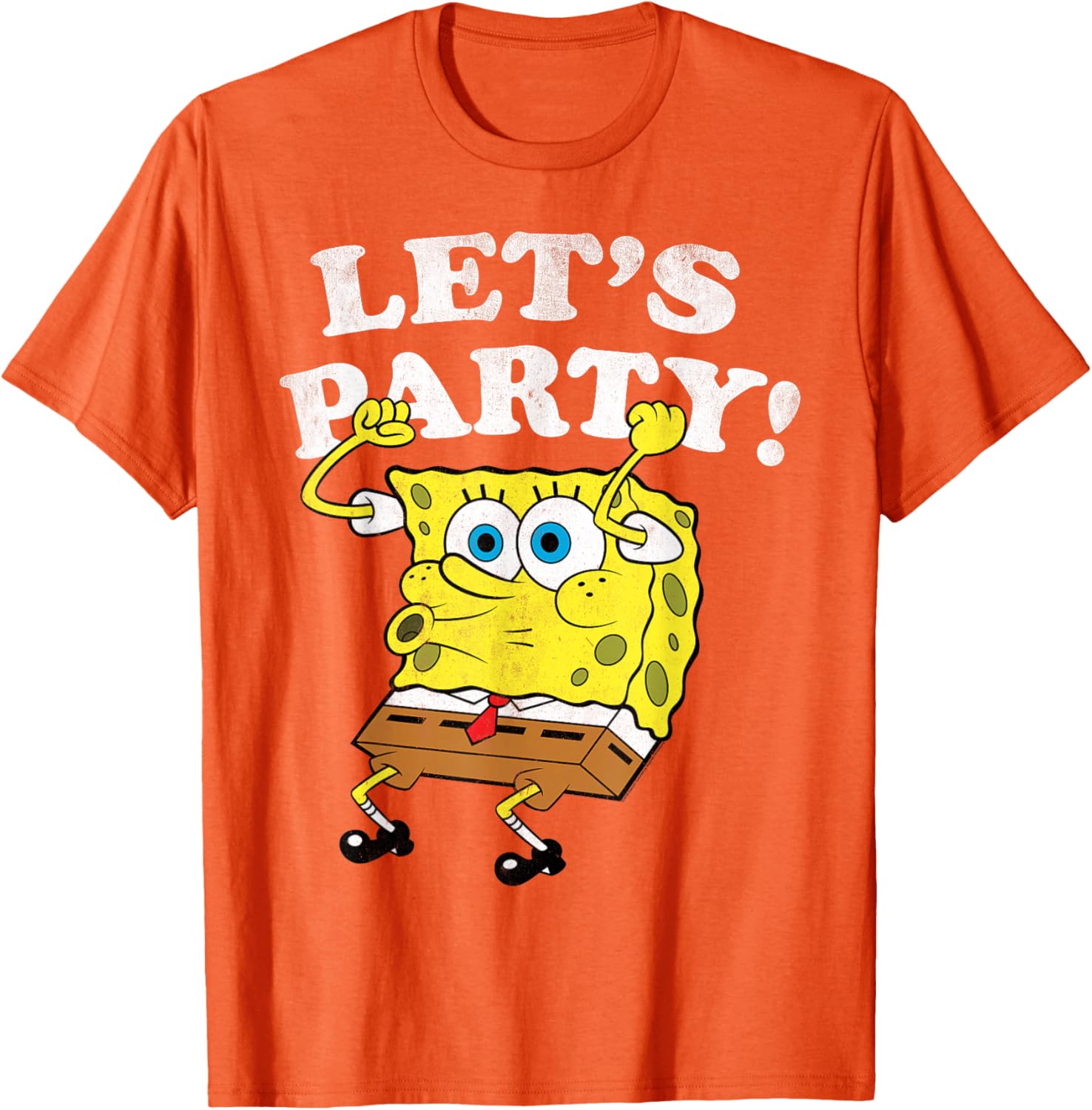 SpongeBob SquarePants Let's Party T-Shirt for Fun Kids Apparel - 1
