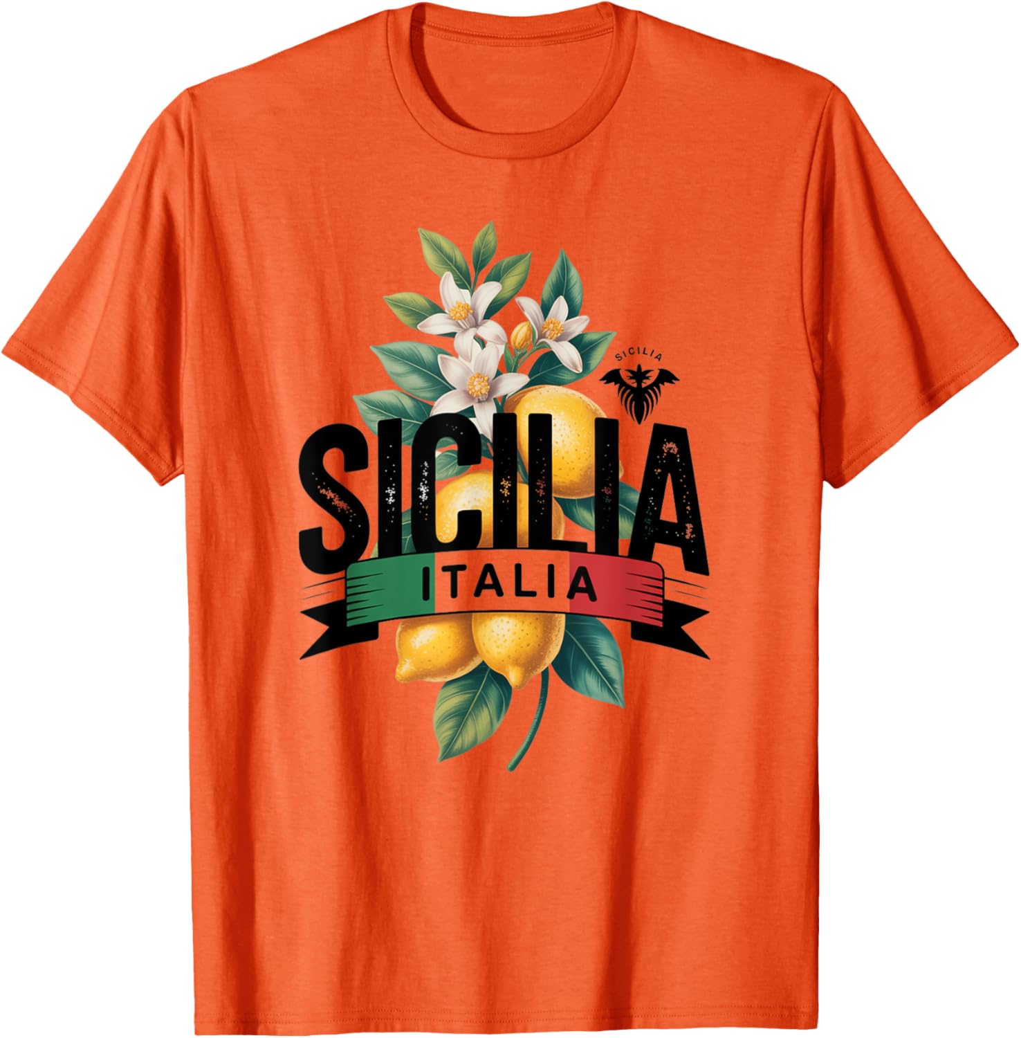 Sicilian Lemon Art T-Shirt for Italy Lovers - Perfect Sicily Souvenir - 5