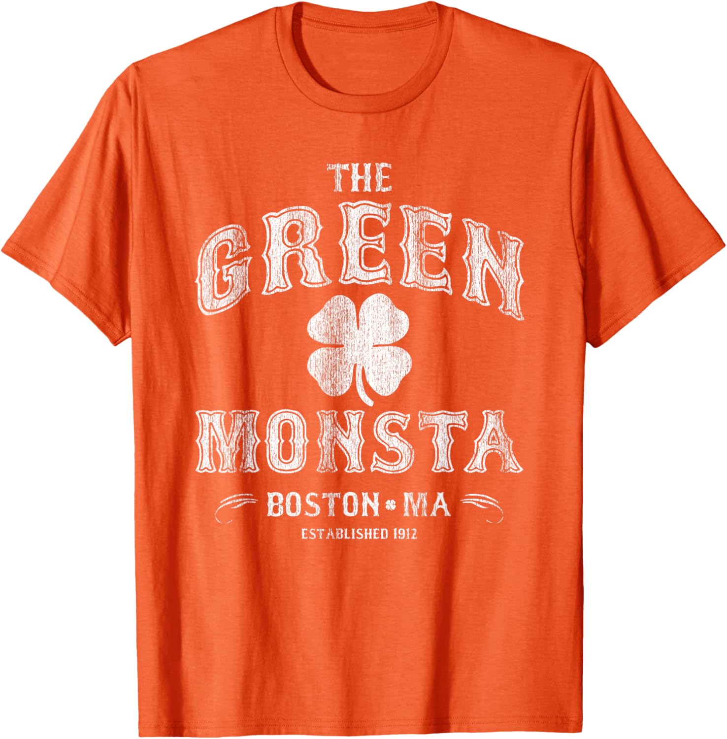 The Green Monsta Boston T-Shirt Perfect for Game Day or St. Patrick's Day - 14
