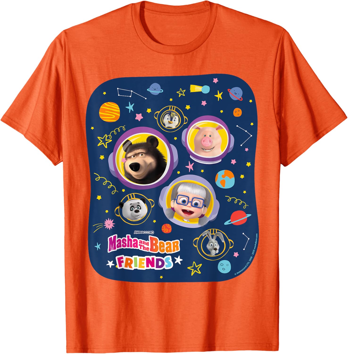 Space Friends T-Shirt for Fun and Adventure Lovers in Clothing and Apparel - 4