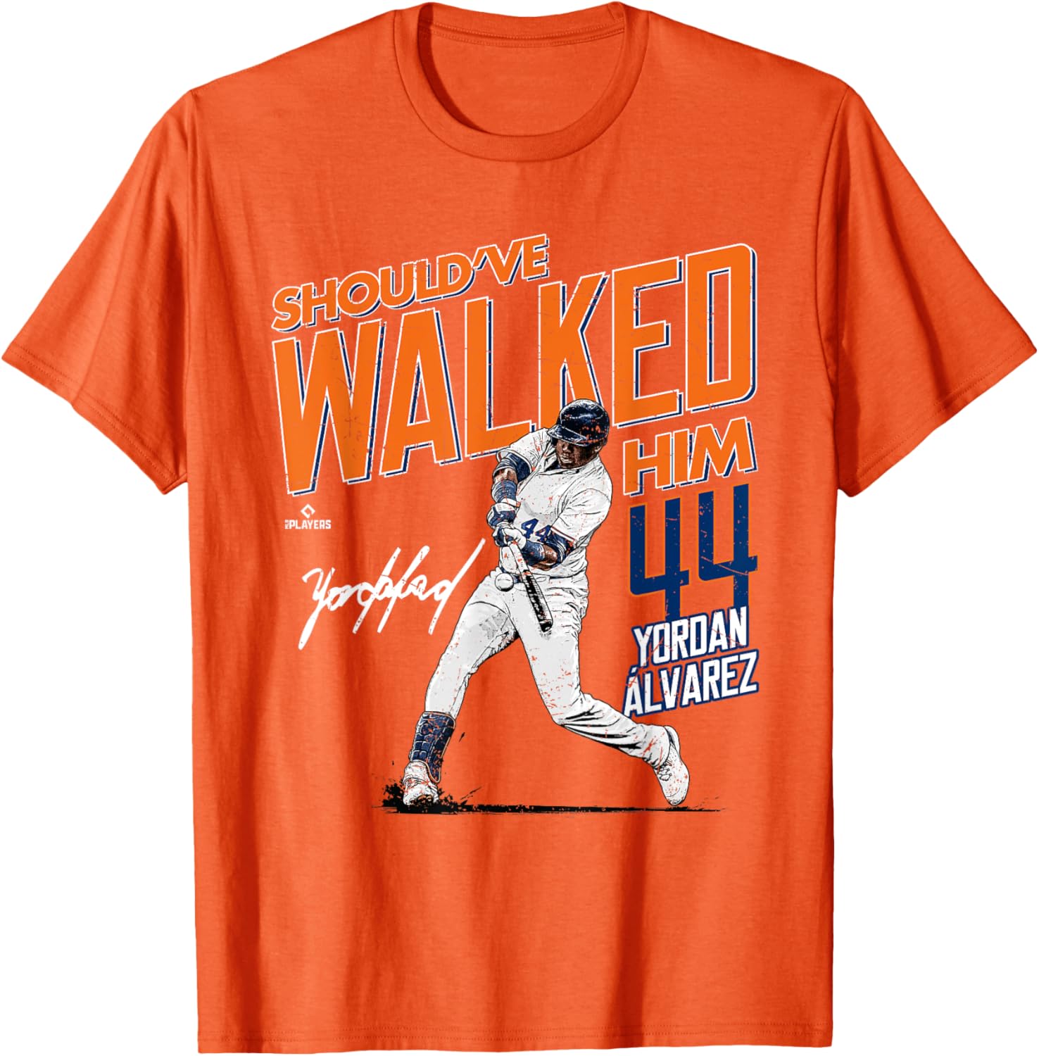 Yordan Alvarez Should've Walked Him T-Shirt MLB Houston Baseball Gear - 1