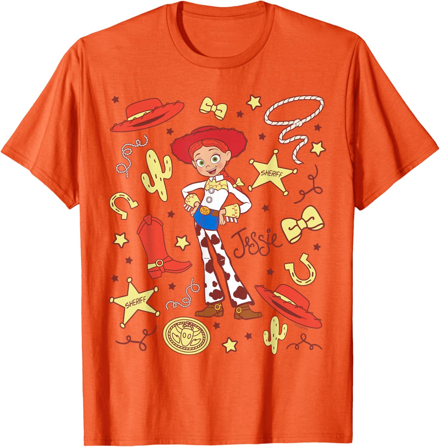 Toy Story Jessie Cowgirl Western Spirit T-Shirt for Kids and Adults - 2