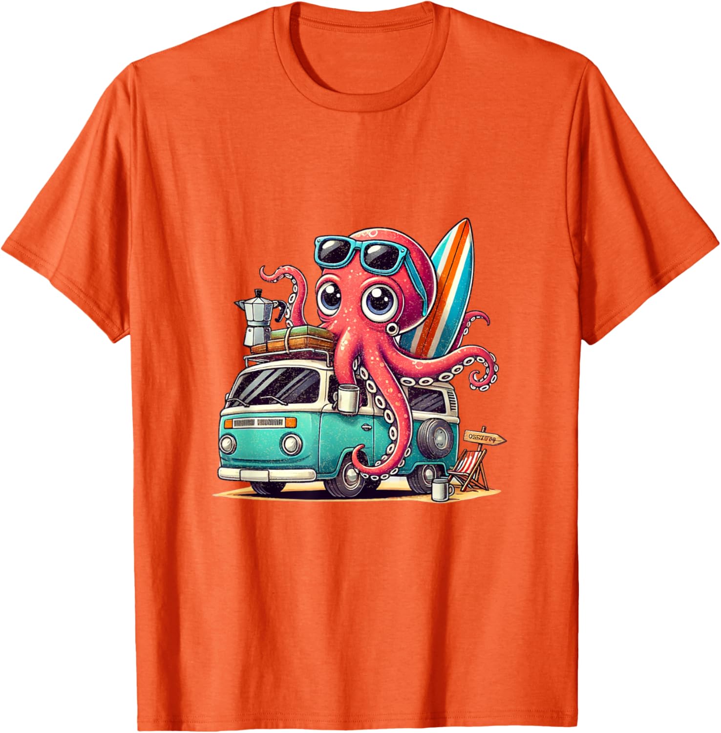 Octoescapes T-Shirt for Fun Adventure Lovers - Stylish and Comfortable Design - 6