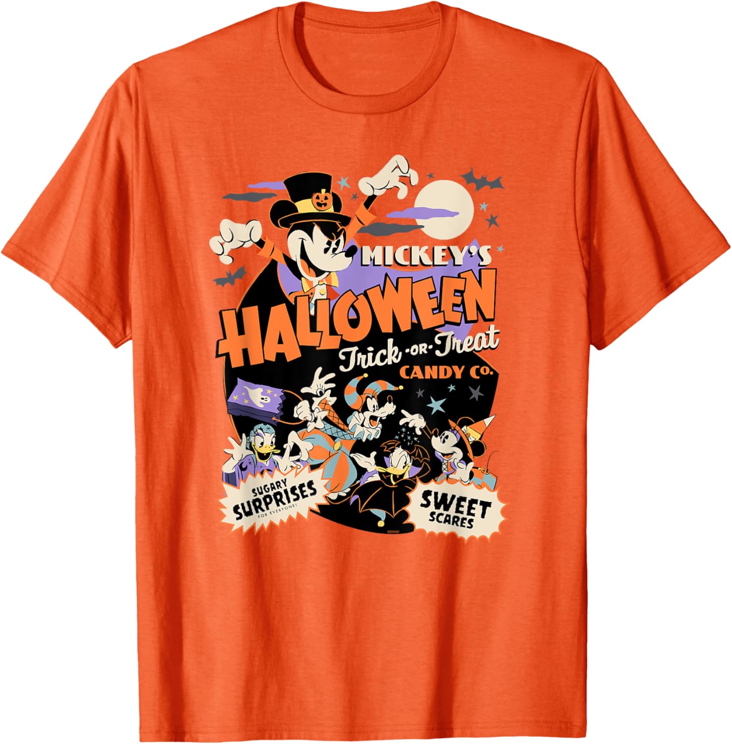 Disney Mickey Halloween Trick or Treat Candy Co T-Shirt for Kids - 18