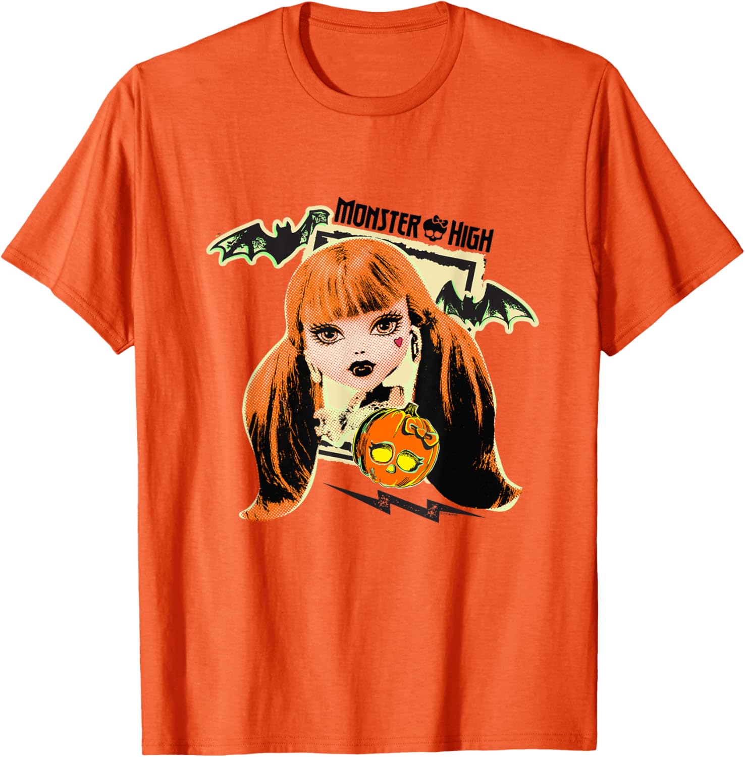 Monster High Draculaura Halloween T-Shirt Perfect for Spooky Fun - 3