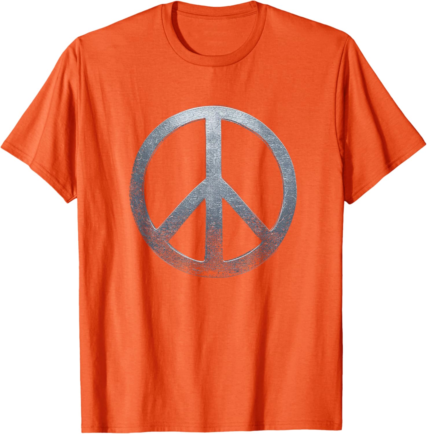 Weathered Stone Peace Sign T-Shirt for Comfortable, Stylish Everyday Wear - 10