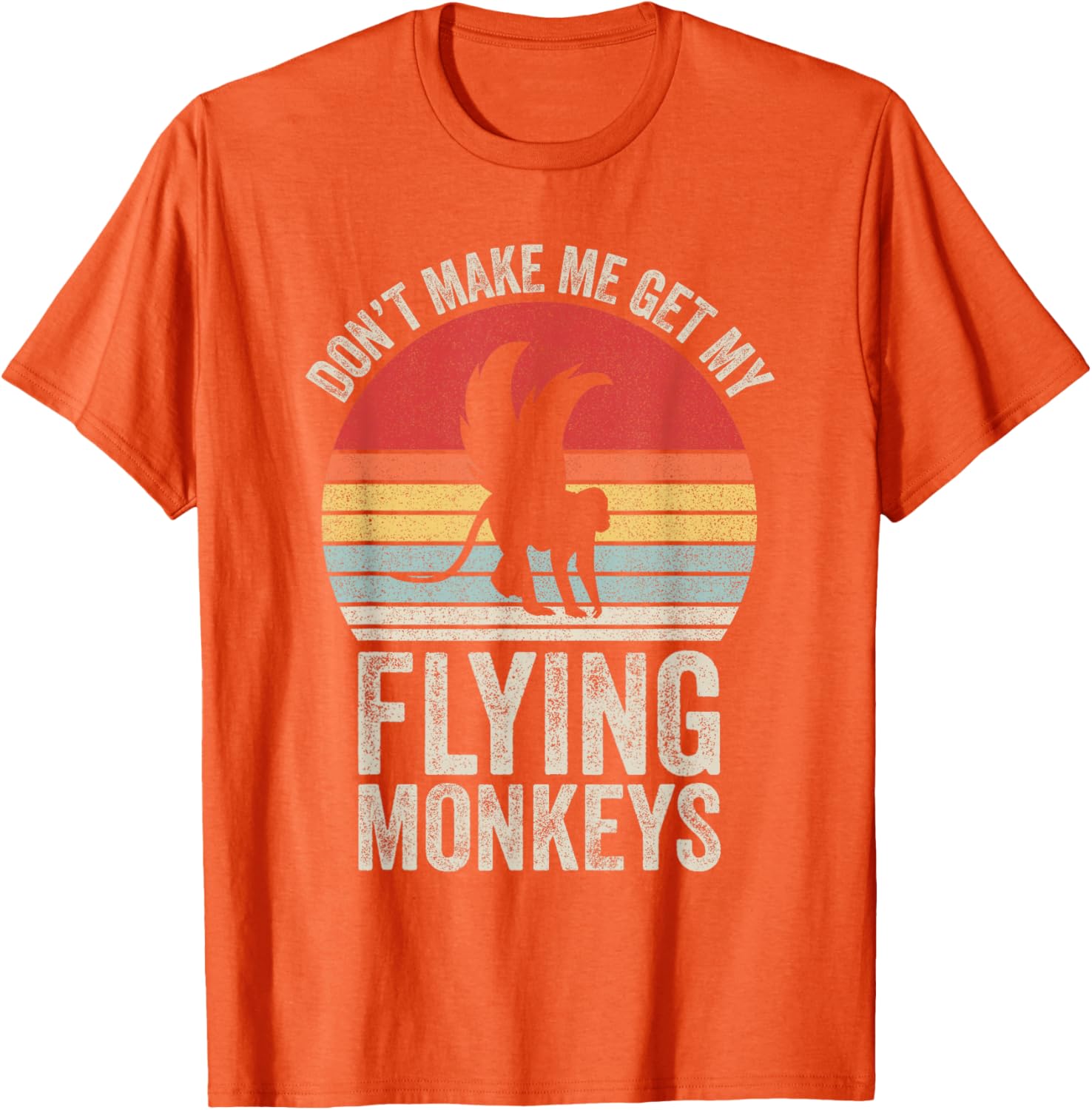 Vintage Retro Flying Monkeys T-Shirt for Fun Lovers and Gift Ideas - 15