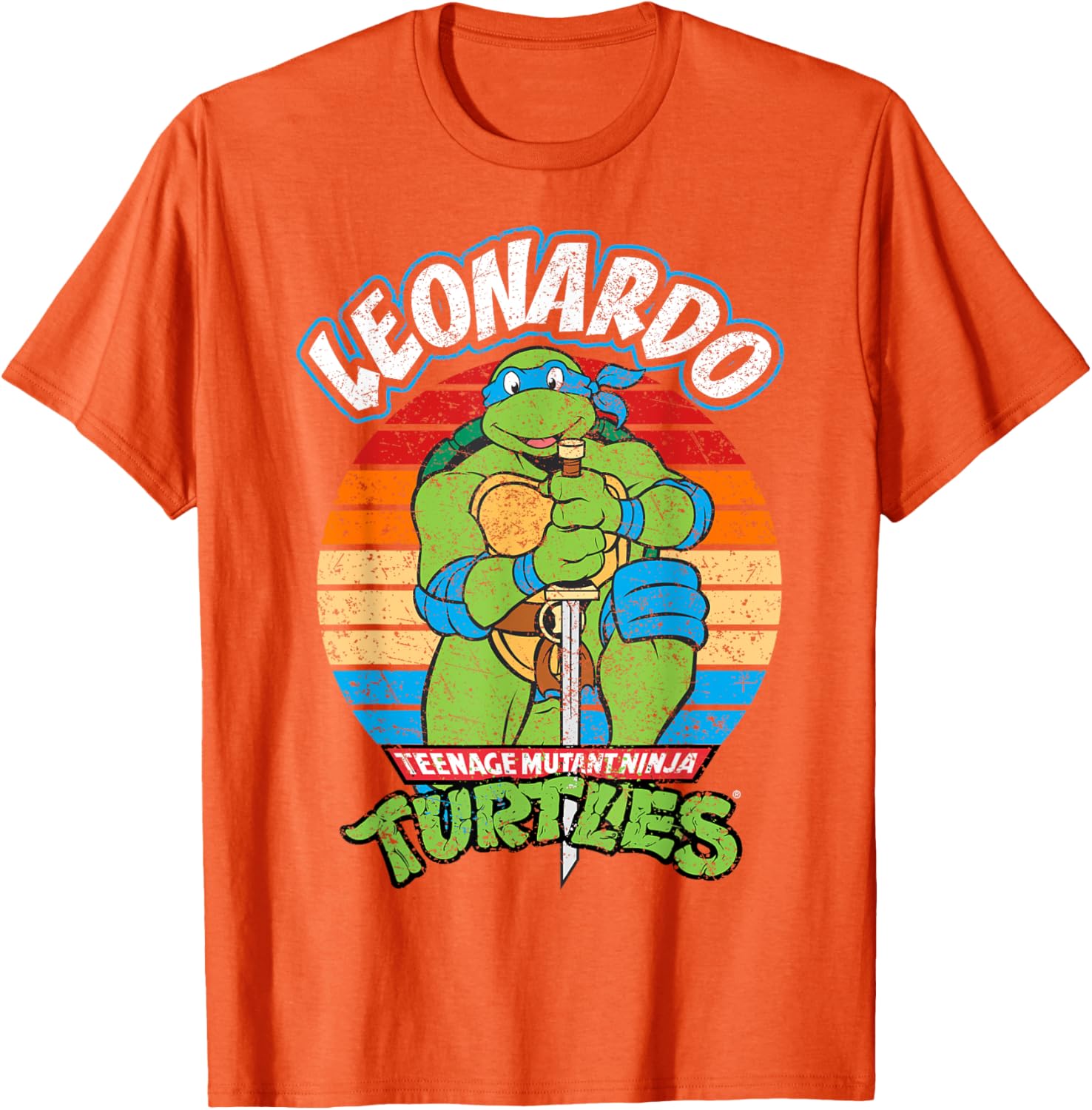 Teenage Mutant Ninja Turtles Leonardo Action T-Shirt for Fans - 5