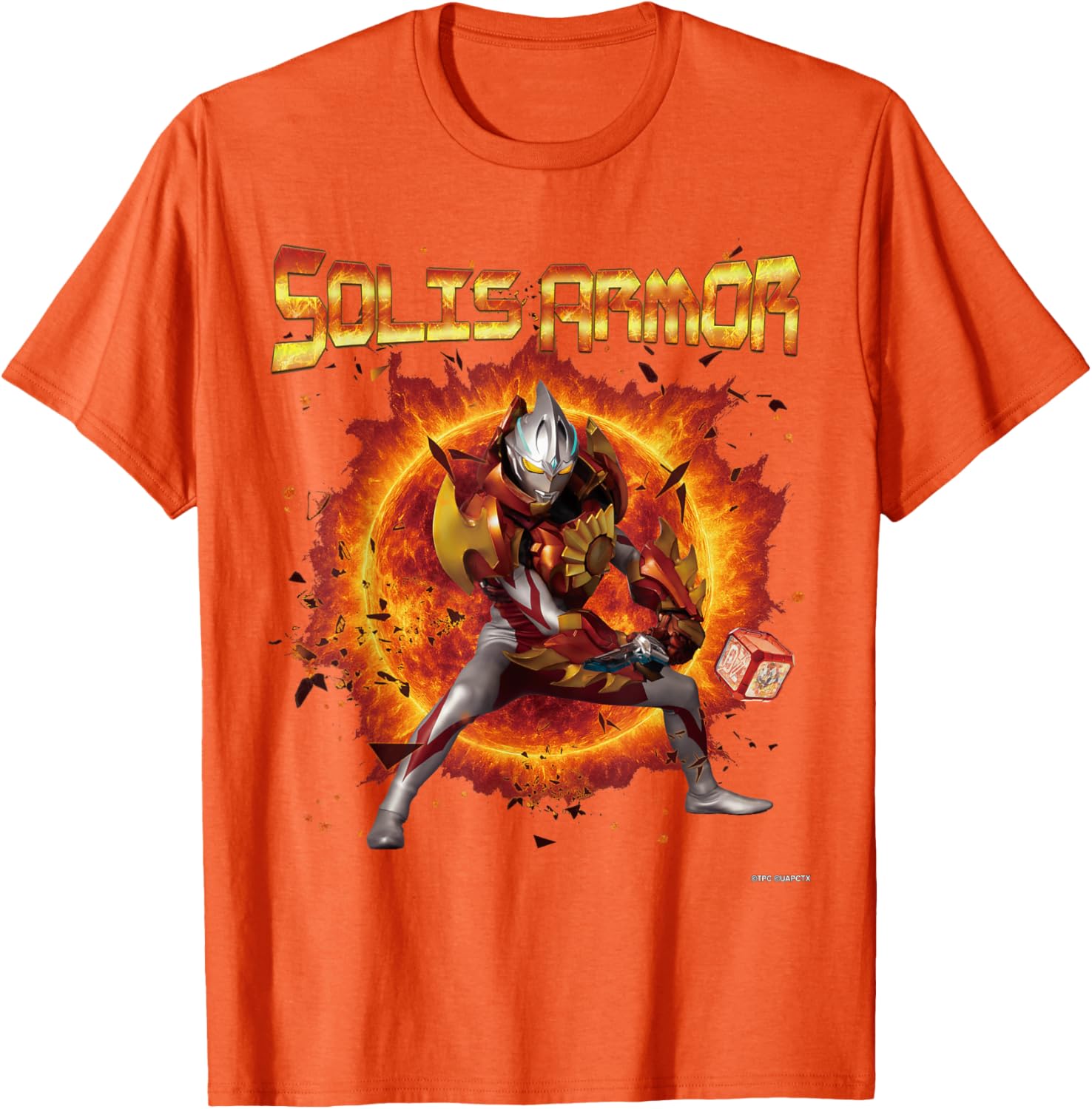 Ultraman Arc Solis Armor T-Shirt for Fans of Classic Sci-Fi Heroes - 2