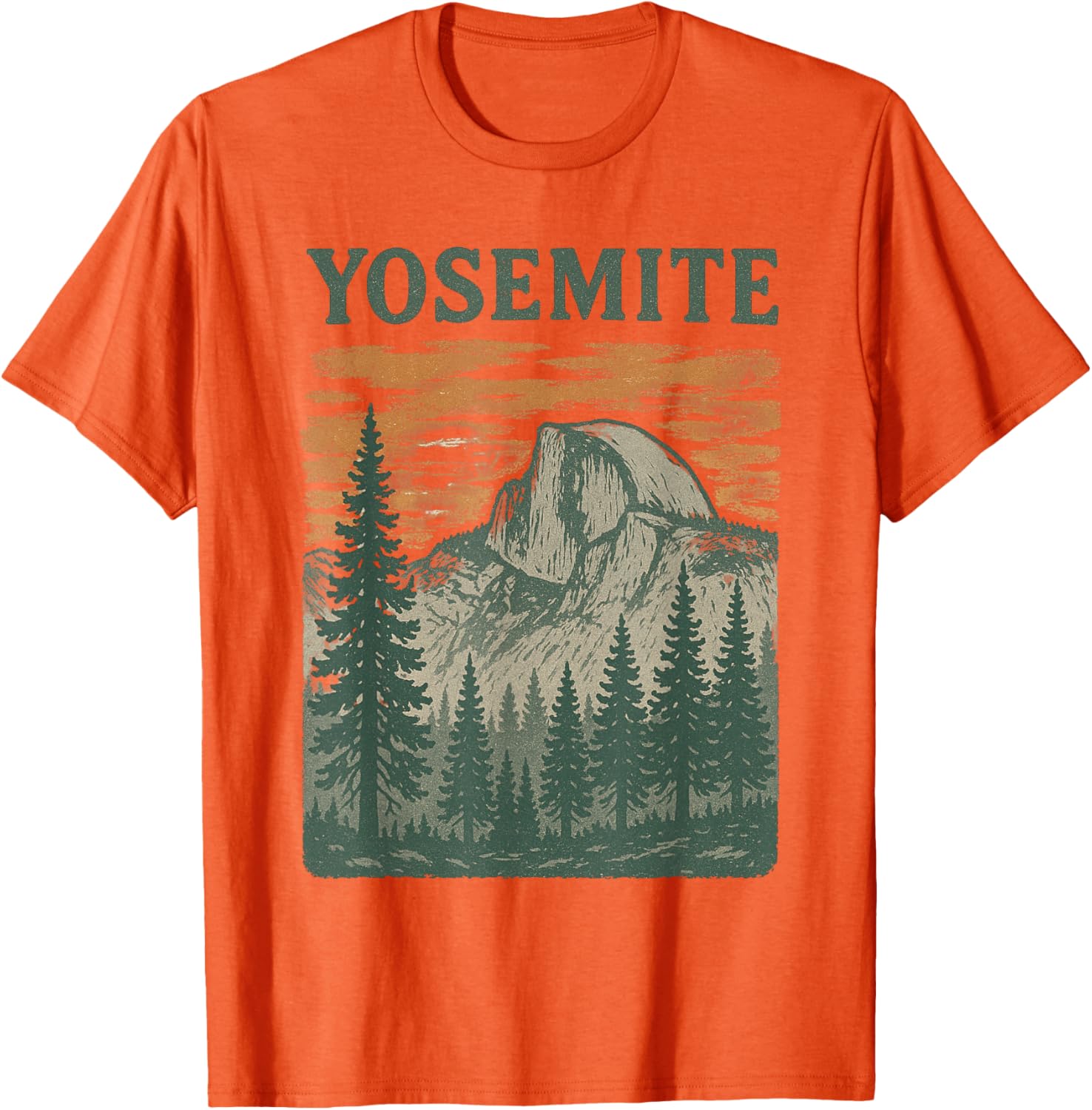 Yosemite National Park Vintage Camping T-Shirt for Nature Lovers - 8