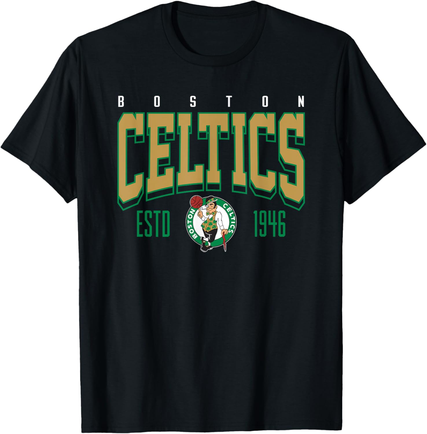 Official NBA Boston Celtics Battle Tested T-Shirt for Fans and Players - 1