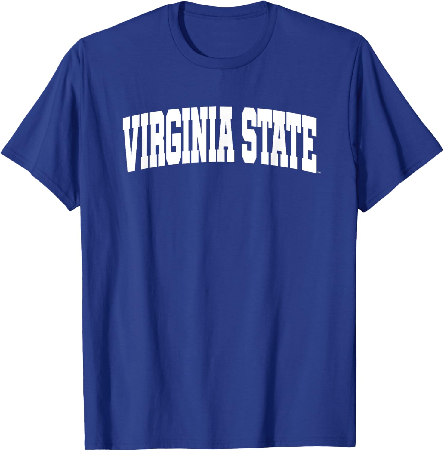 Virginia State University Trojans Arch T-Shirt for Sports Fans and Outdoors - 1