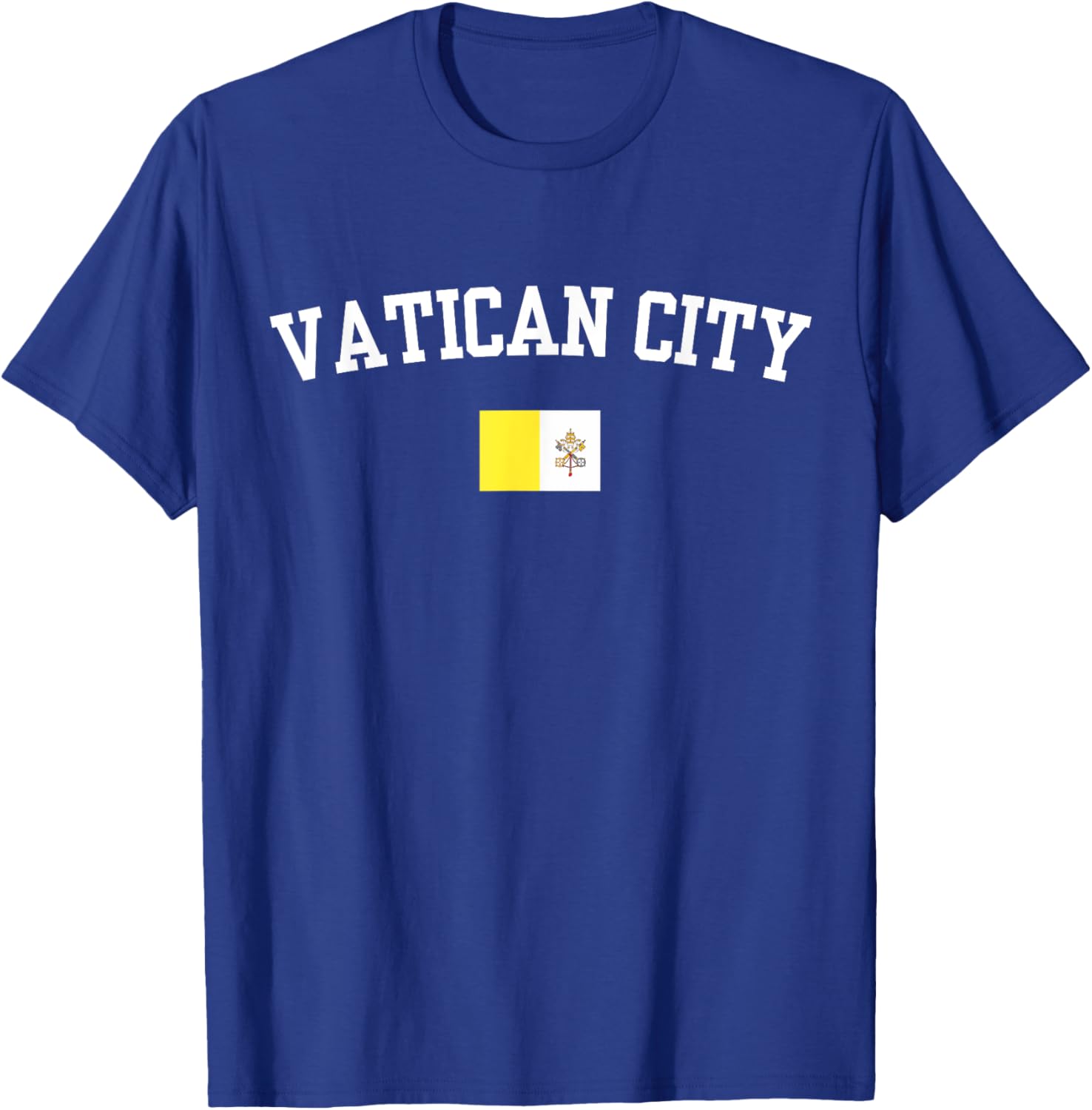 Vatican City Flag Travel T-Shirt Perfect for Souvenir Lovers - 12