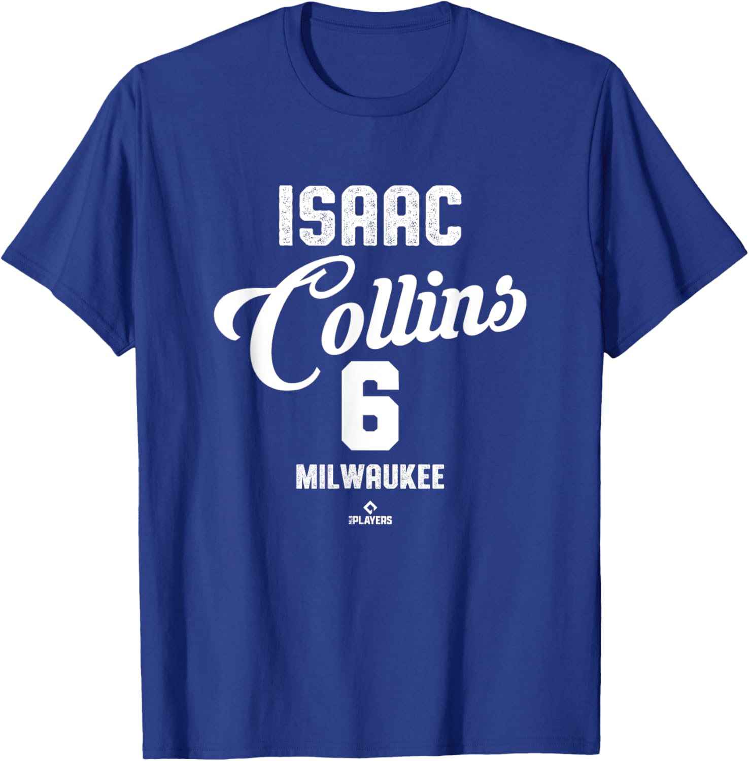 Vintage Isaac Collins Milwaukee Baseball T-Shirt for MLB Fans - 5