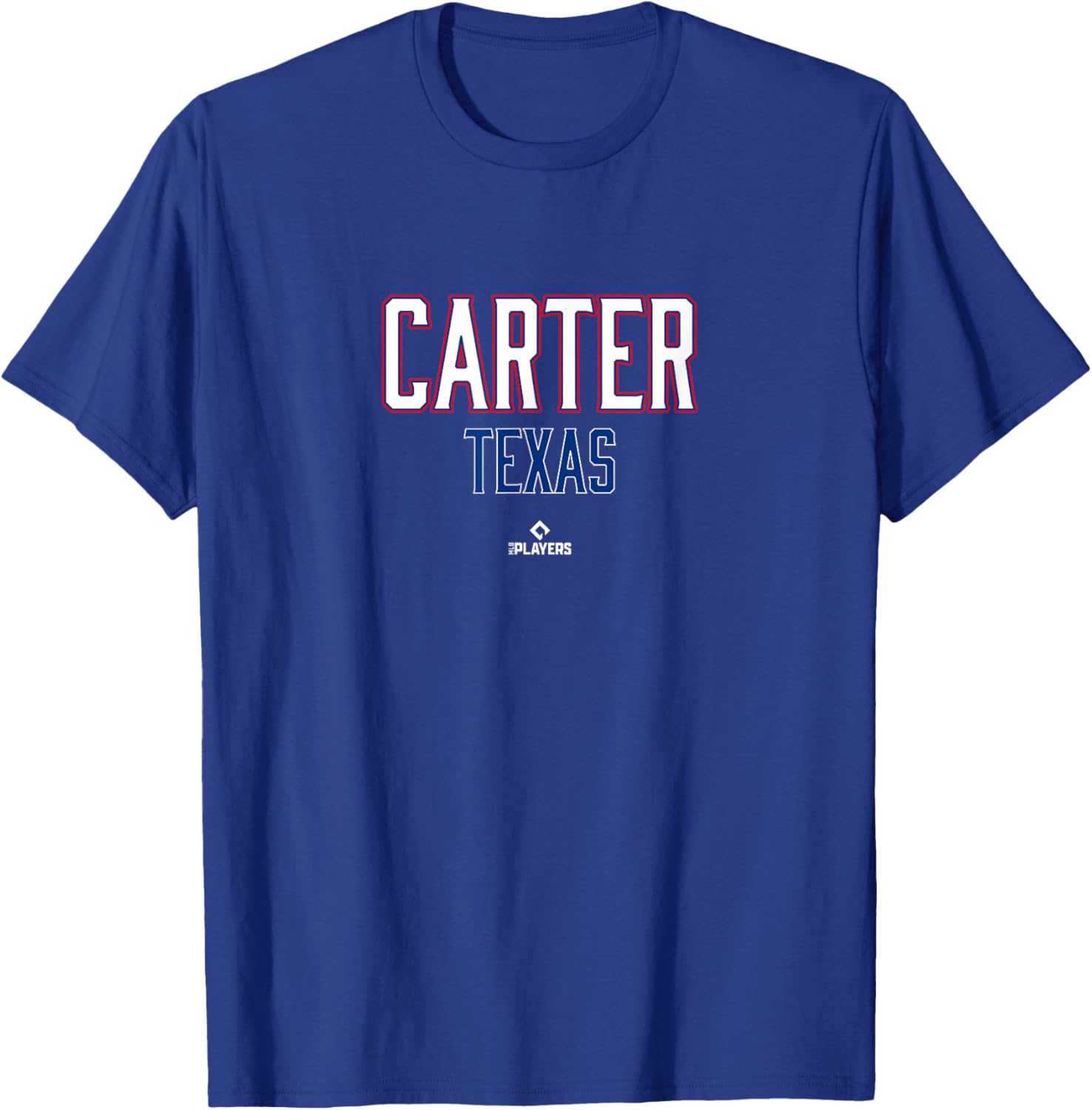 Player Pride Texas Edition Evan Carter MLBPA T-Shirt for Fans and Players - 3