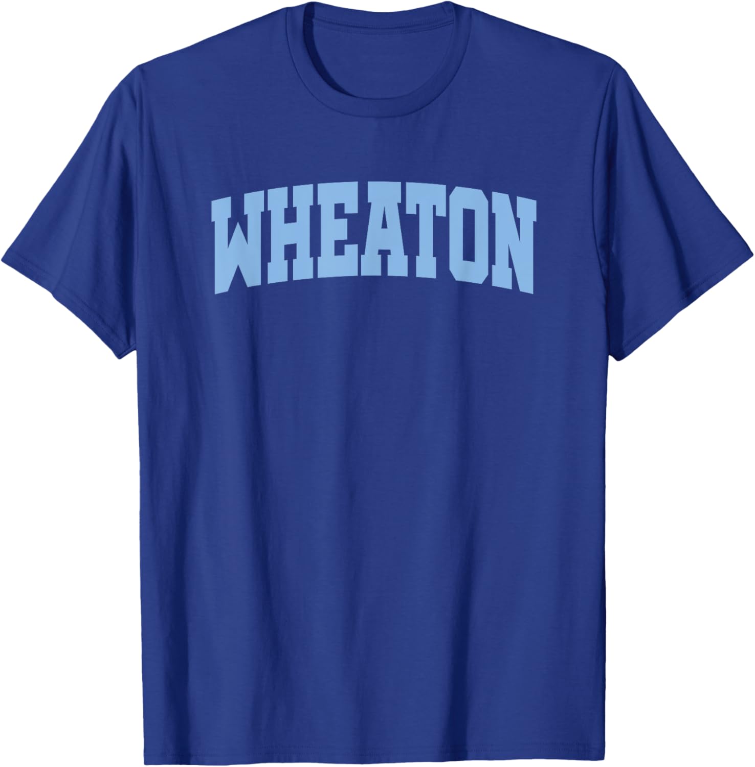 Wheaton College Thunder Arch T-Shirt for Sports & Outdoors Fun - 1