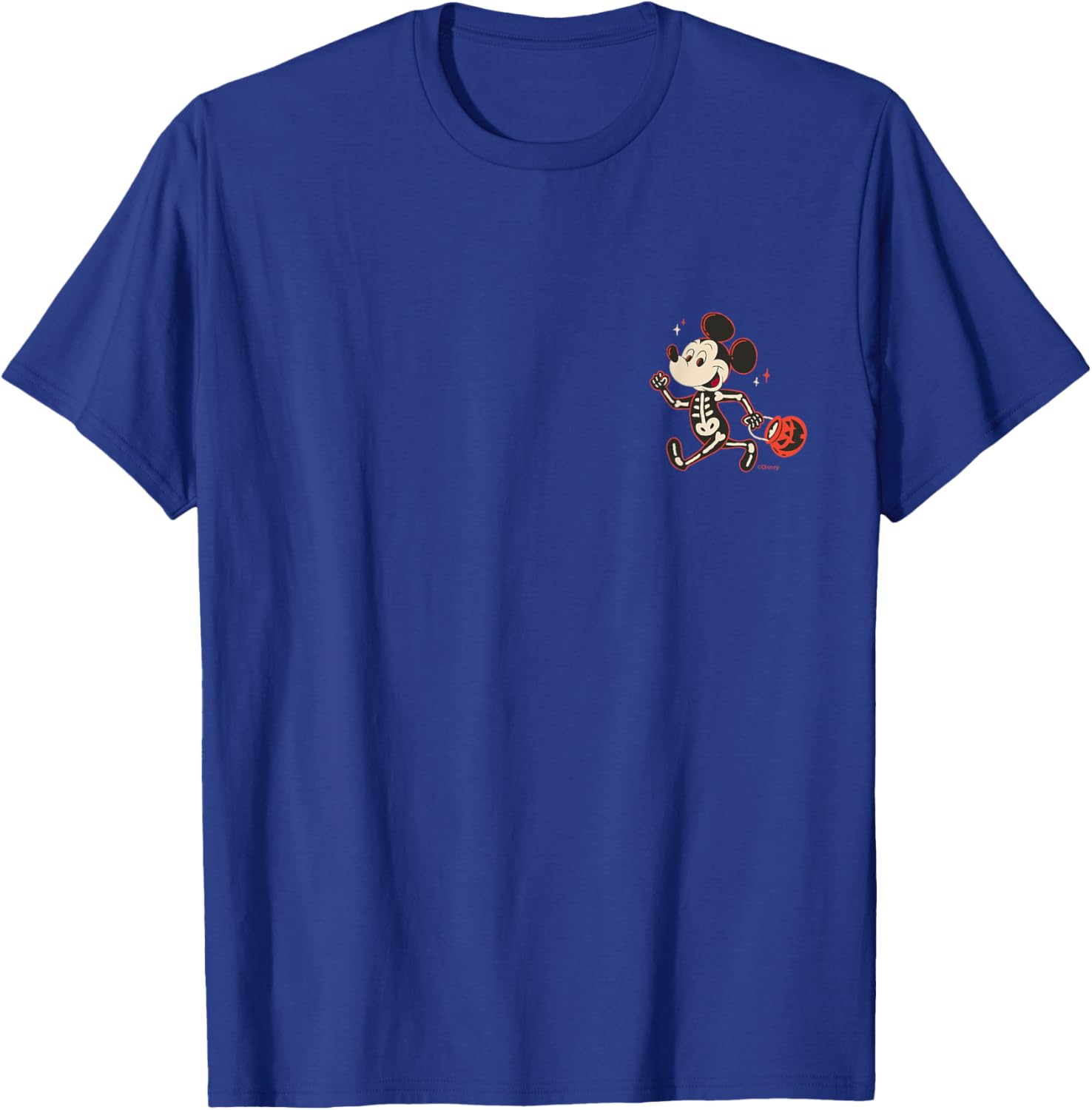 Disney Mickey Mouse Skeleton Halloween T-Shirt for Trick or Treat Fun - 21