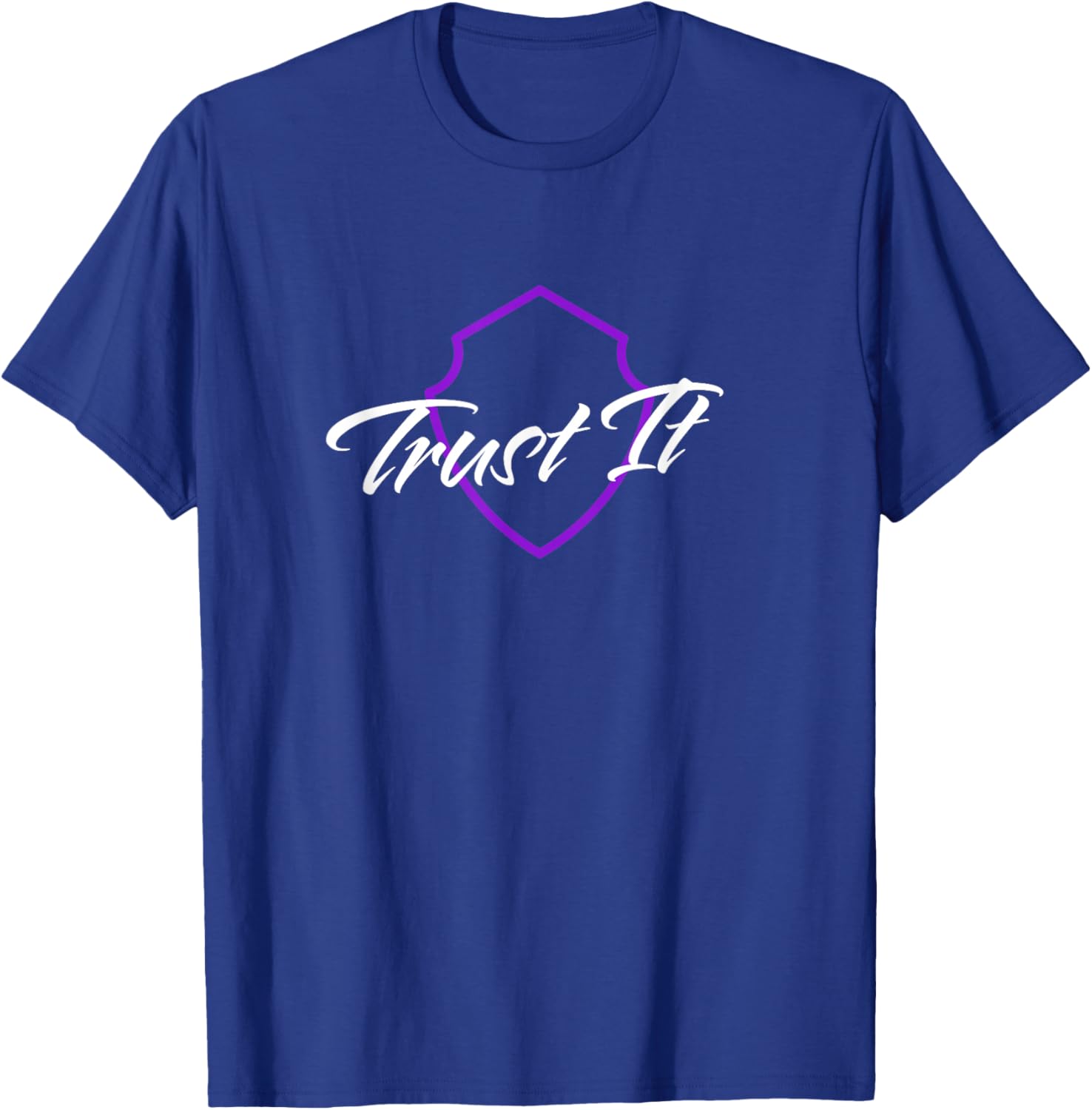 Trust It Shield T-Shirt for Men and Women - Stylish Comfortable Wear - 5