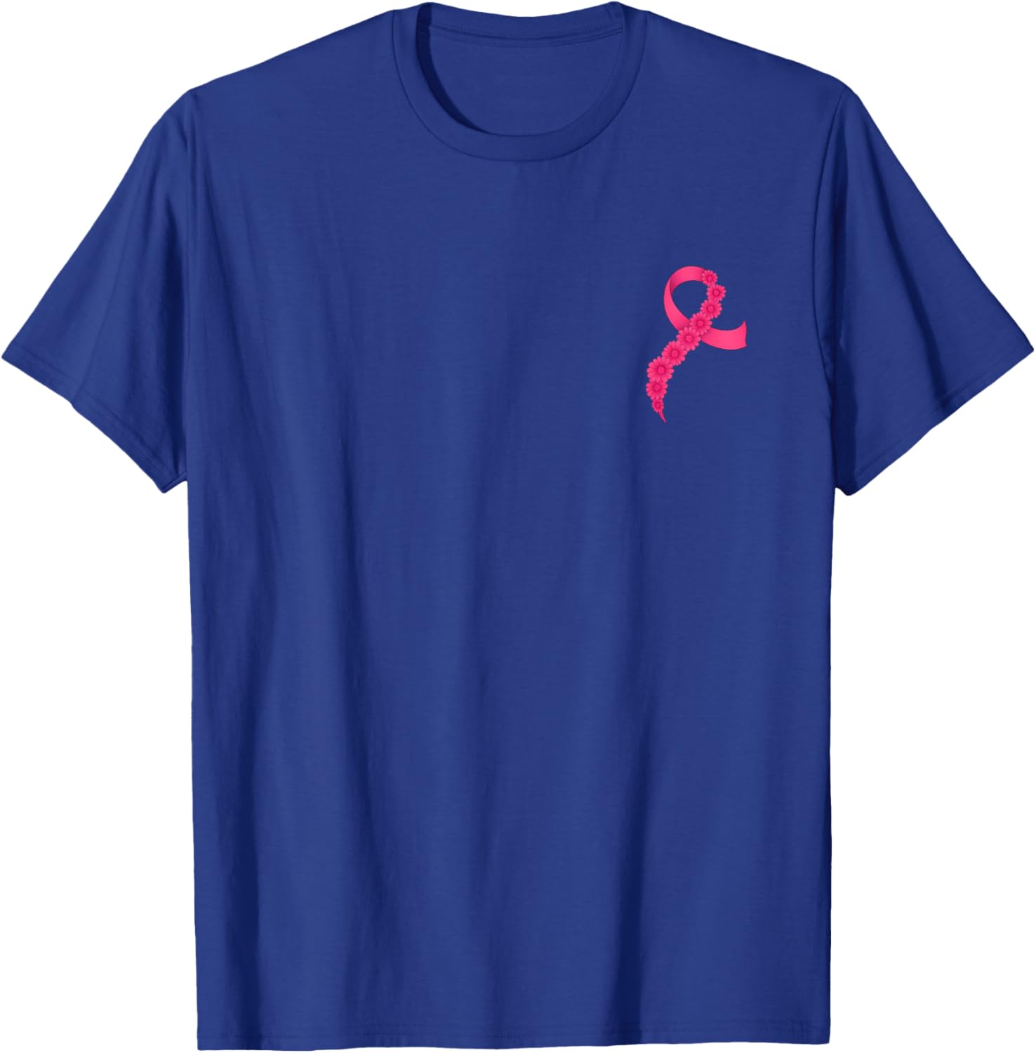 Support Breast Cancer Awareness with Pink Ribbon T-Shirt for Men and Women - 6